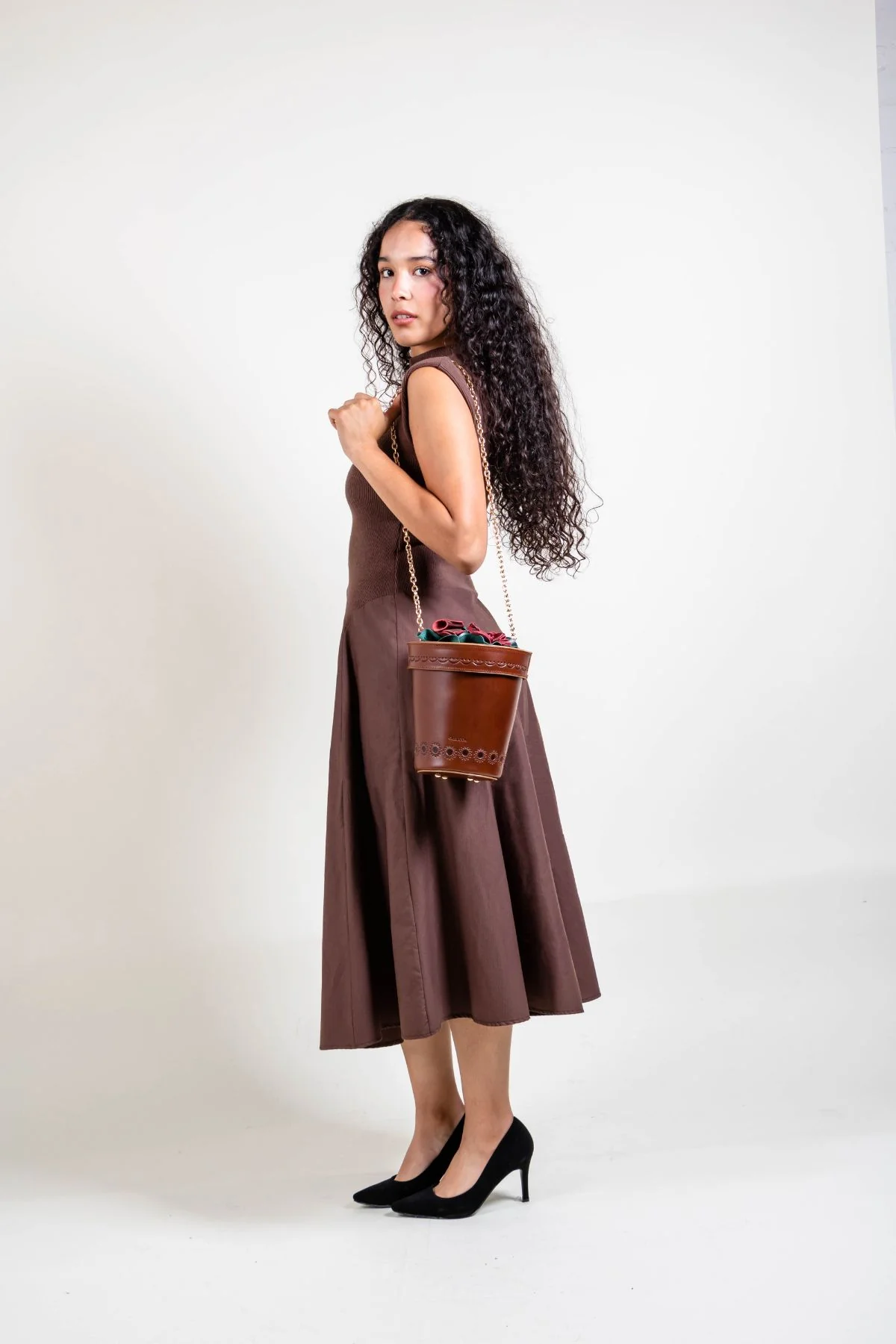 La Maceta Crossbody - Tobacco - Image 8