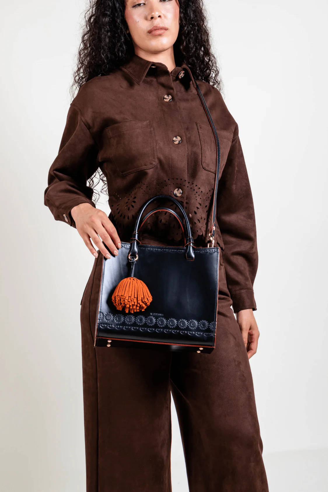 La Maceta Mini Tote - Black - Image 6