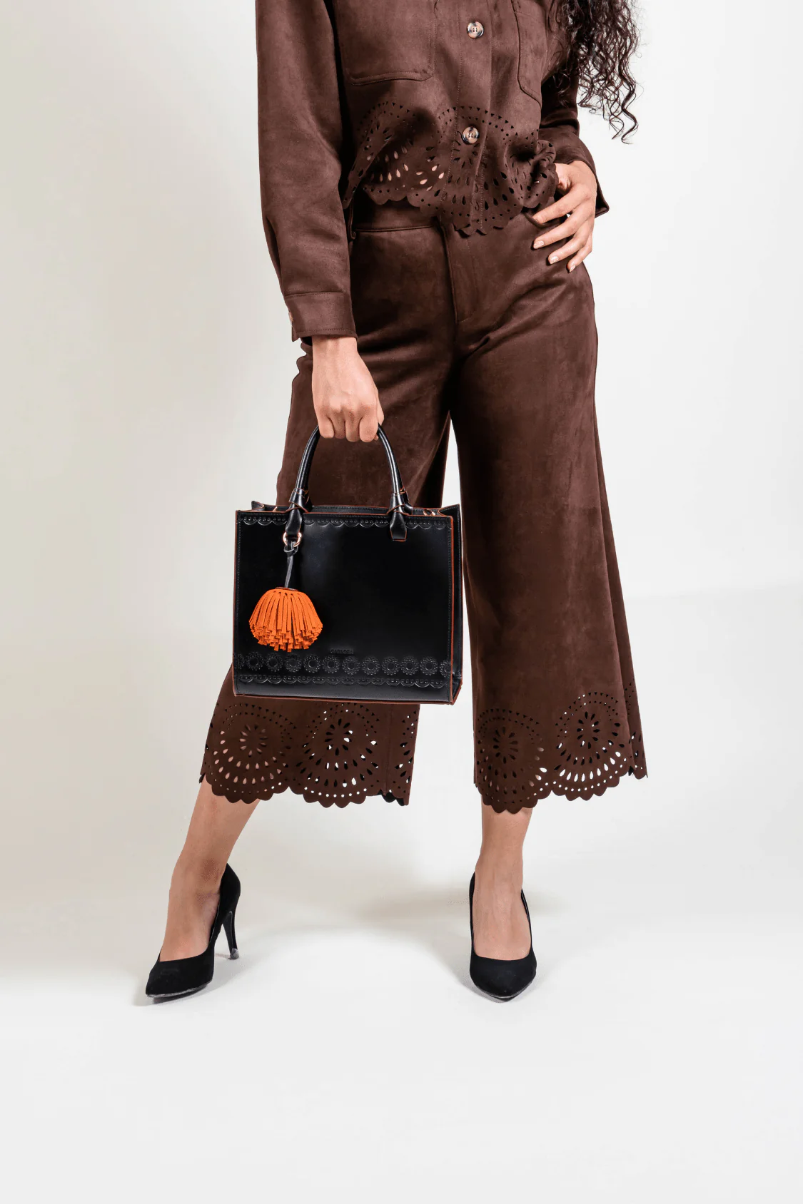 La Maceta Mini Tote - Black - Image 7