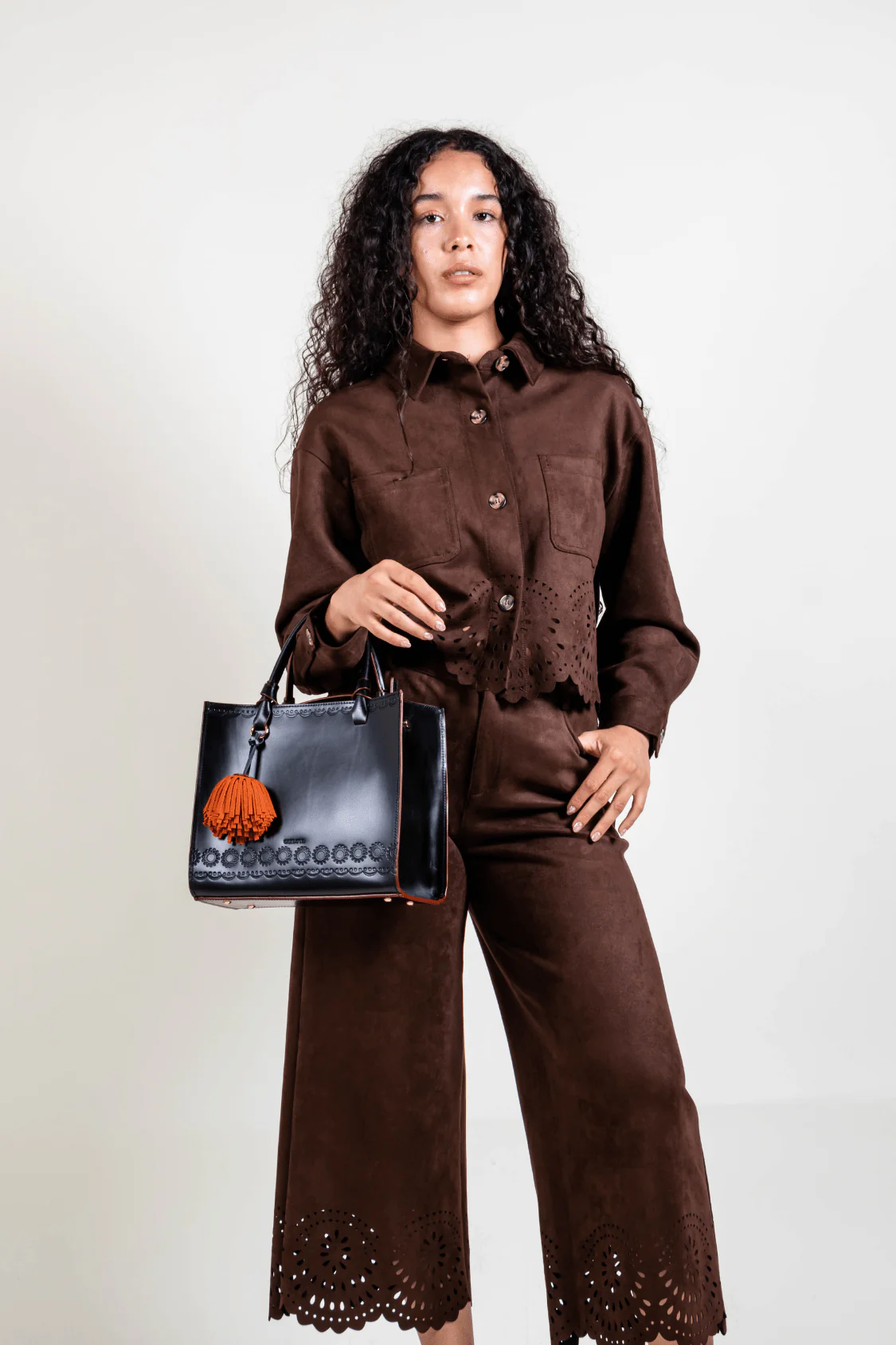 La Maceta Mini Tote - Black - Image 8
