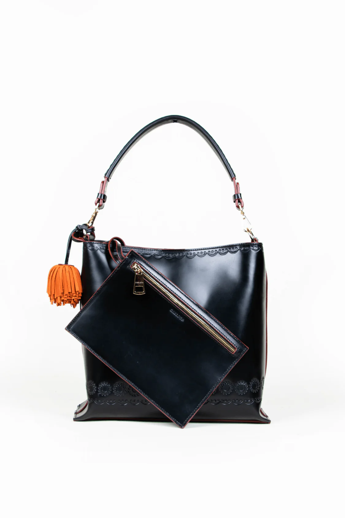 La Maceta Handbag- Black - Image 3