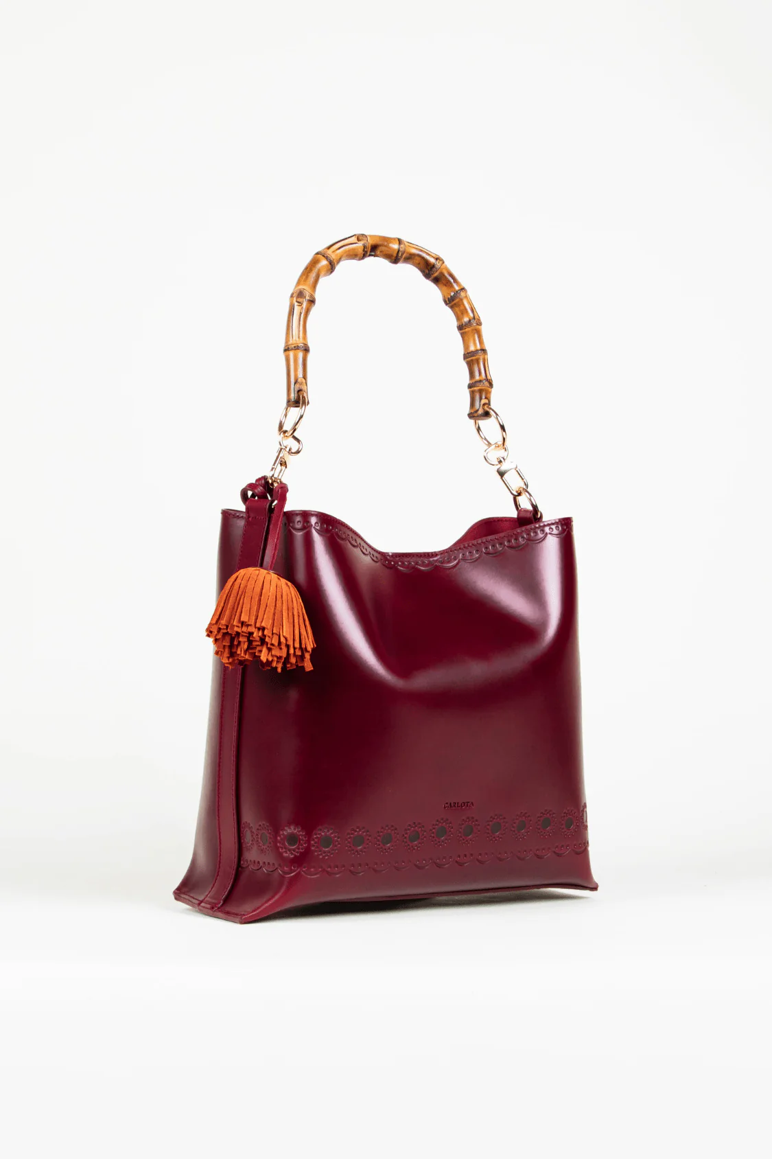 La Maceta Handbag - Red - Image 3