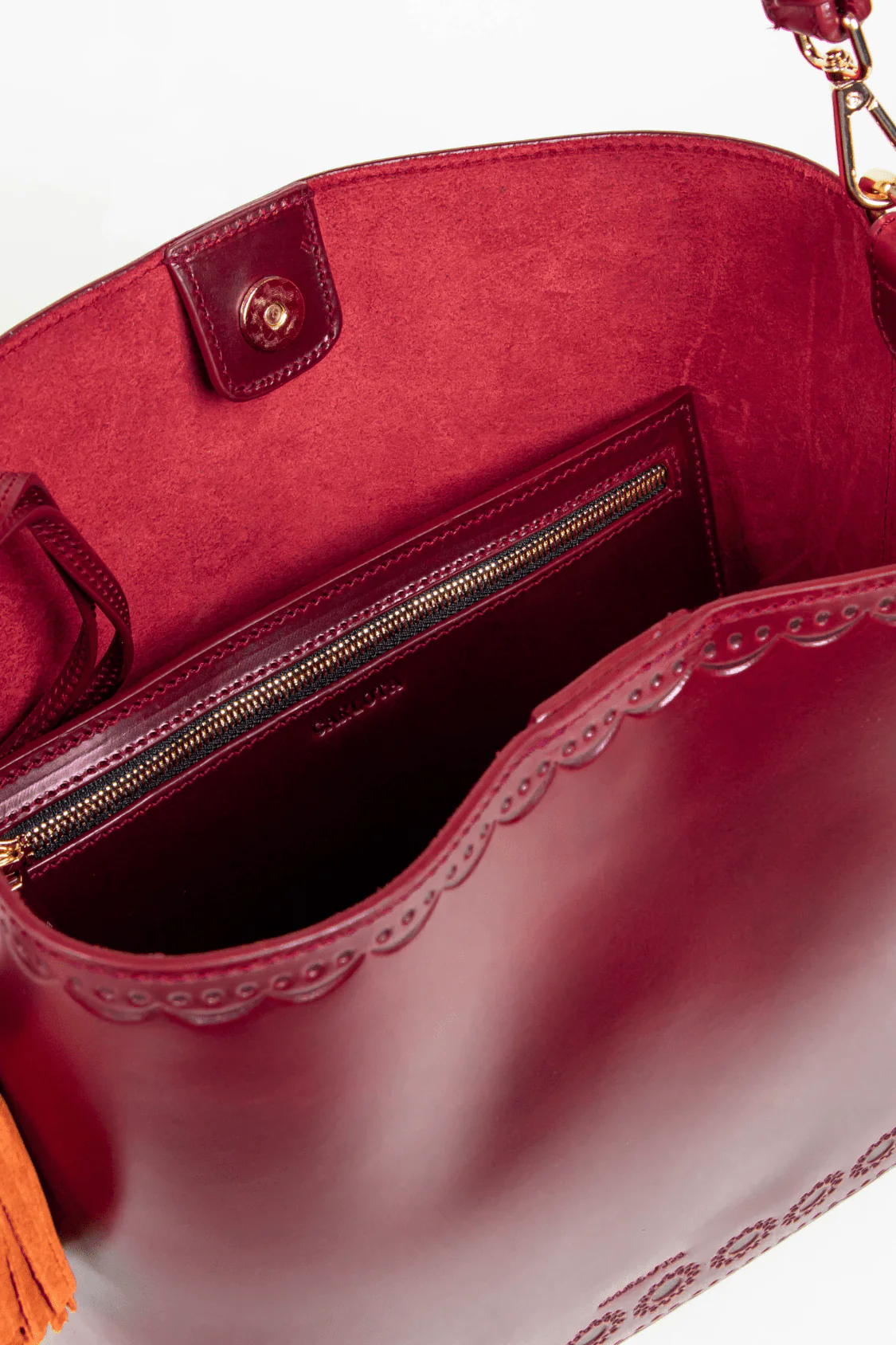 La Maceta Handbag - Red - Image 6