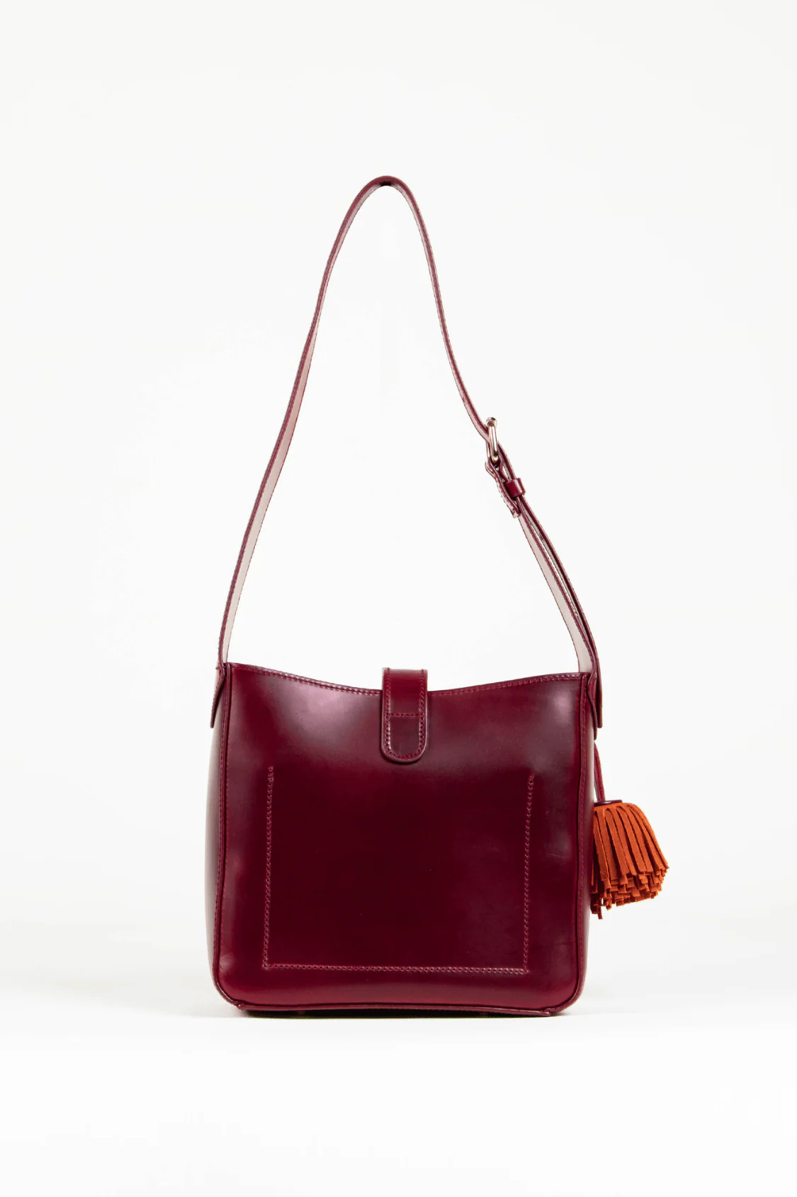 La Maceta Shoulder Bag - Red - Image 4