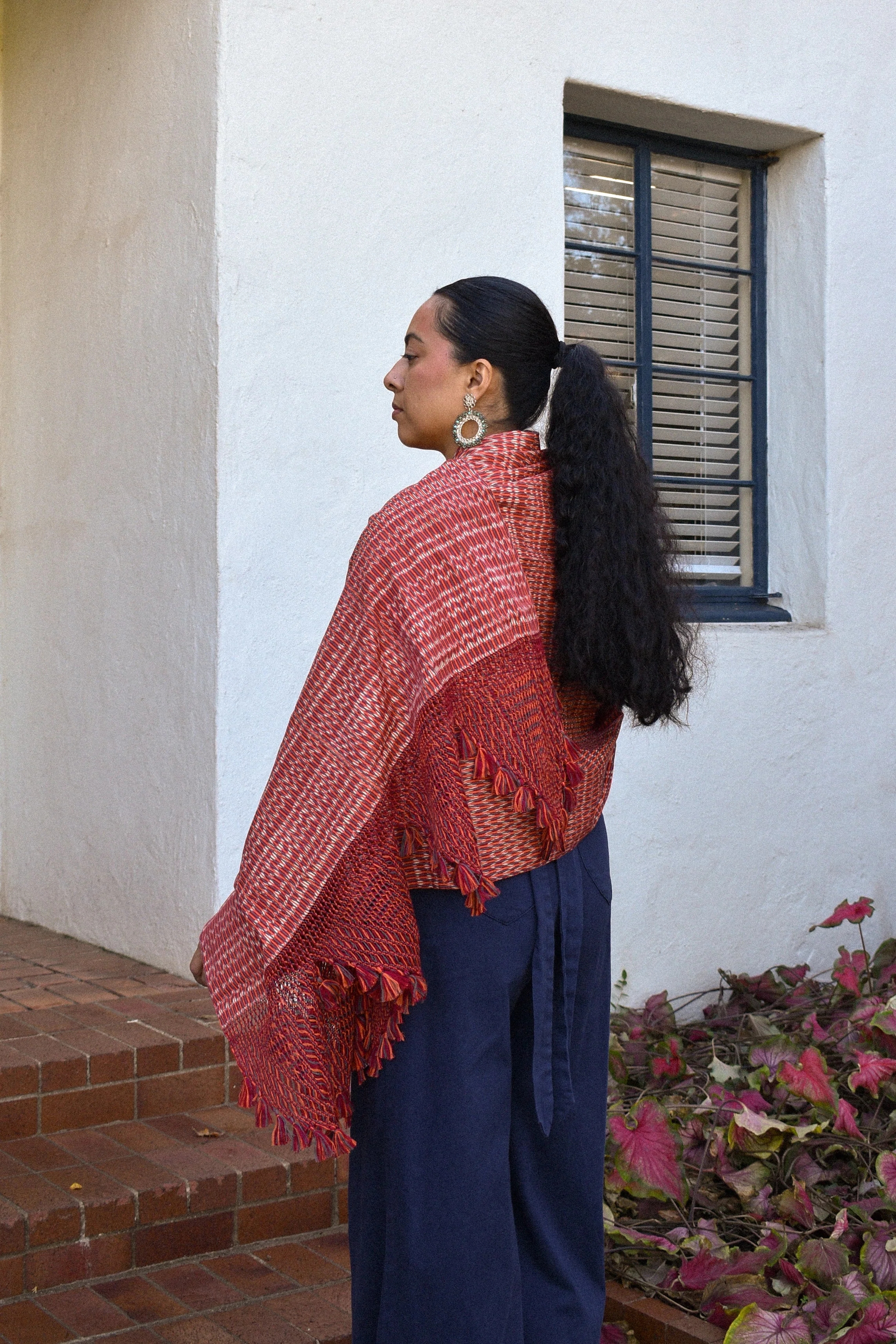 Large Rebozo - Clay - Image 3