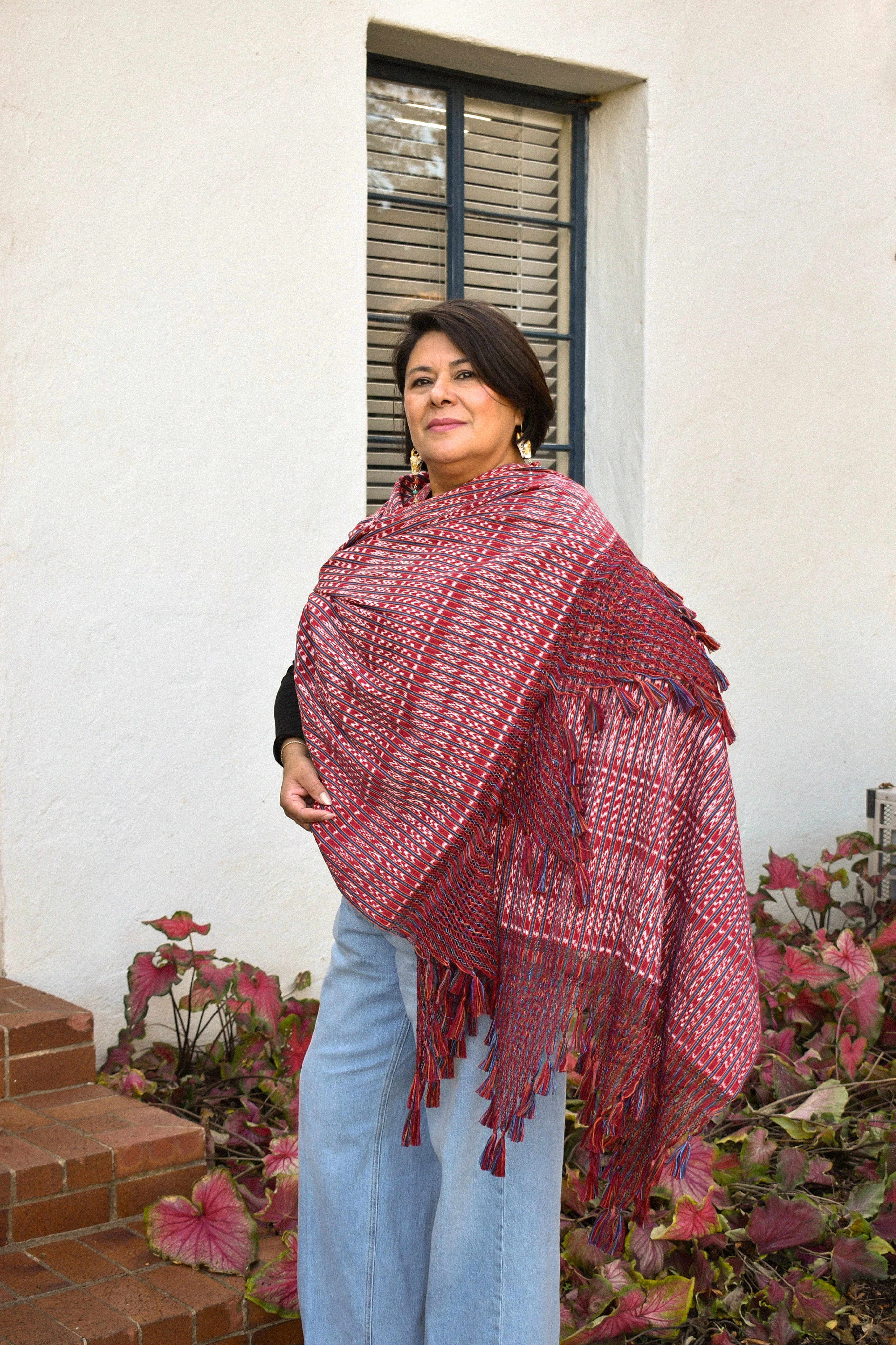 Large Rebozo - Ladrillo - Image 2