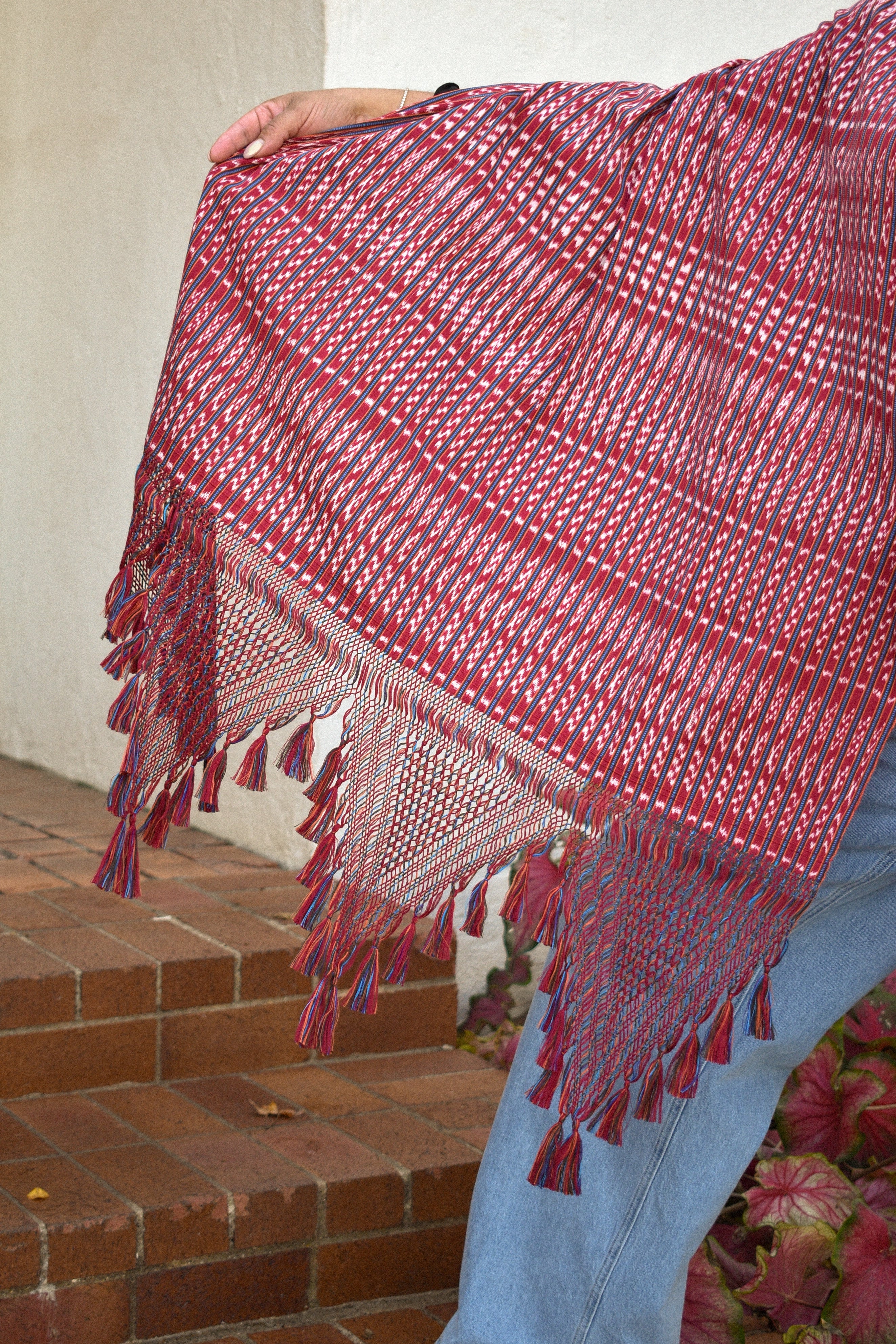 Large Rebozo - Ladrillo - Image 3