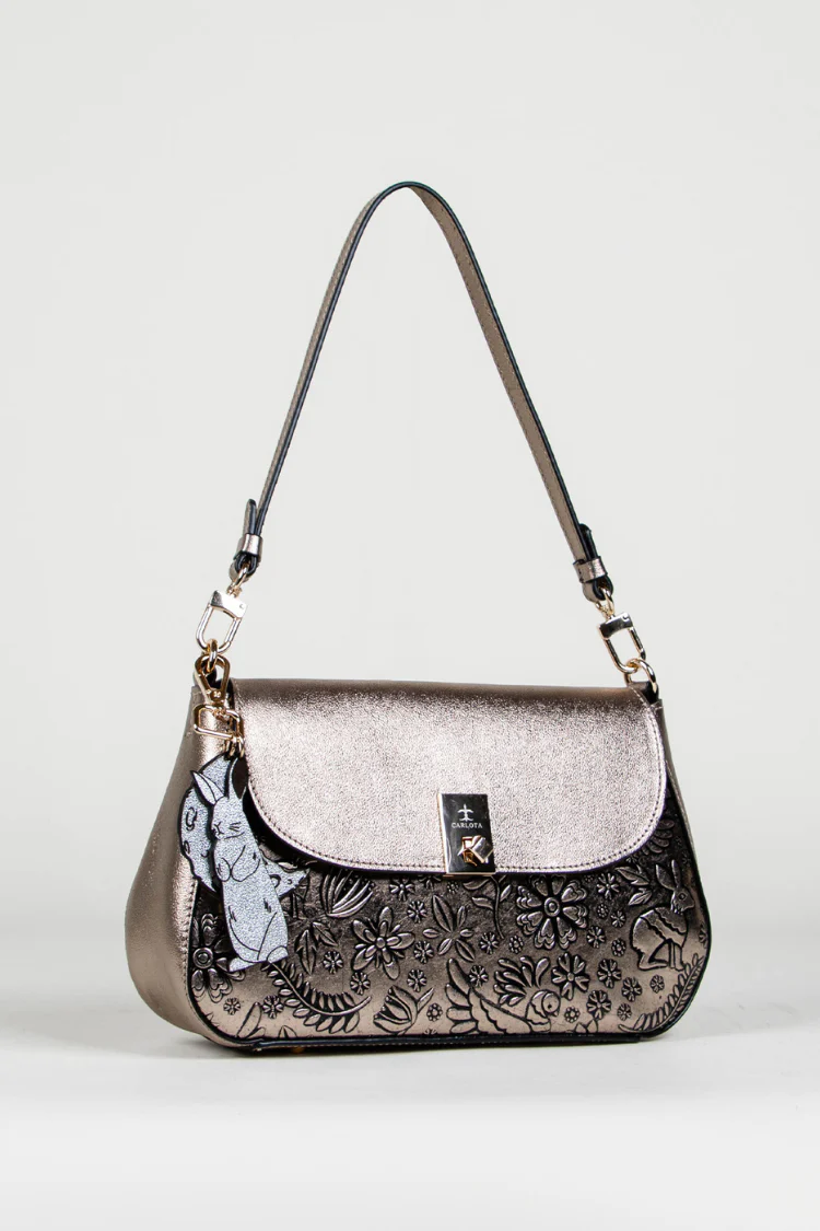Liebre Baguette Bag - Bronze - Image 3