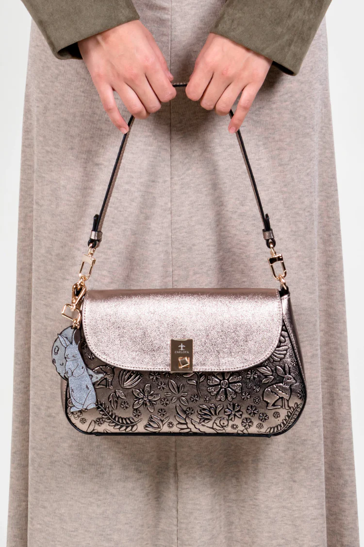 Liebre Baguette Bag - Bronze - Image 5