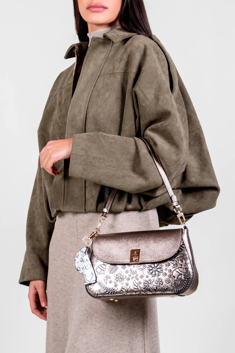 Liebre Baguette Bag - Bronze - Image 7