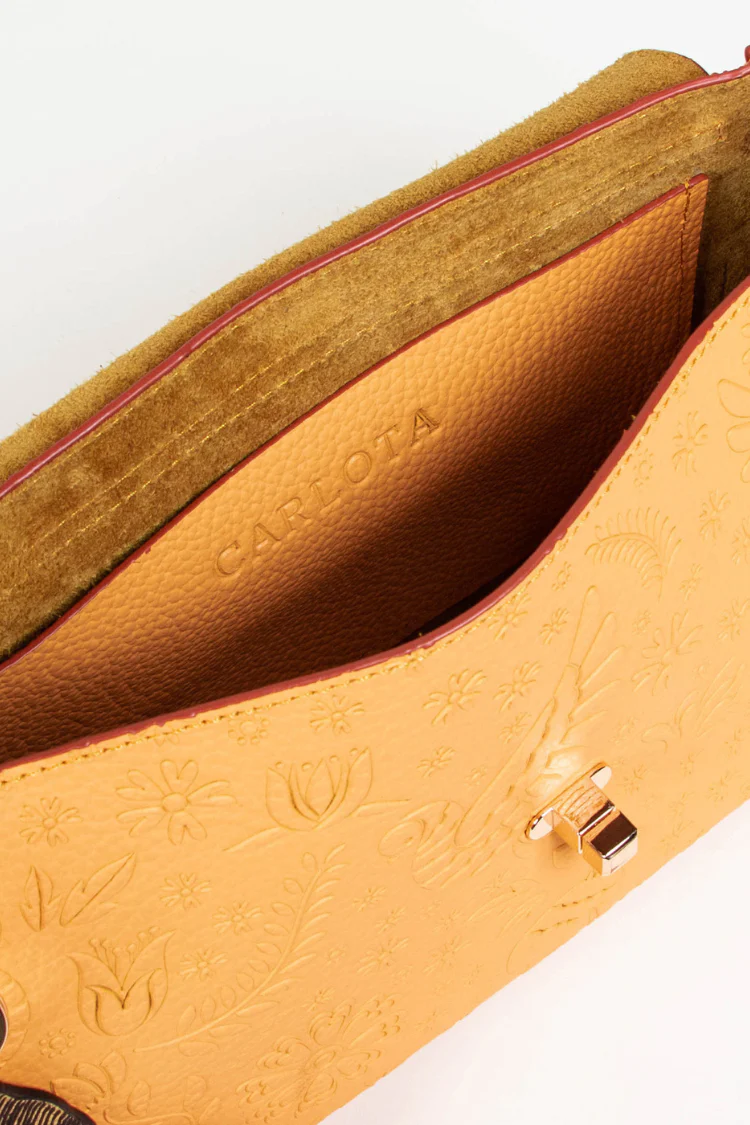 Liebre Baguette Bag - Yellow - Image 4