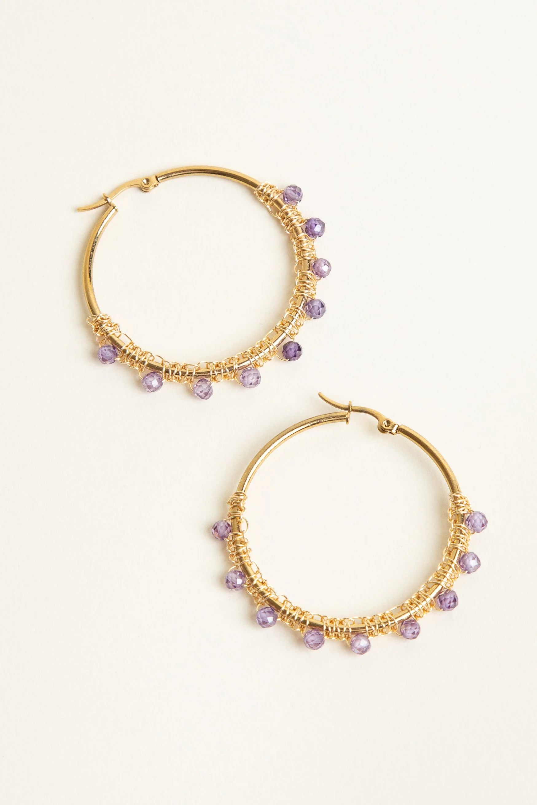 Lilia Hoop Earrings - Image 2