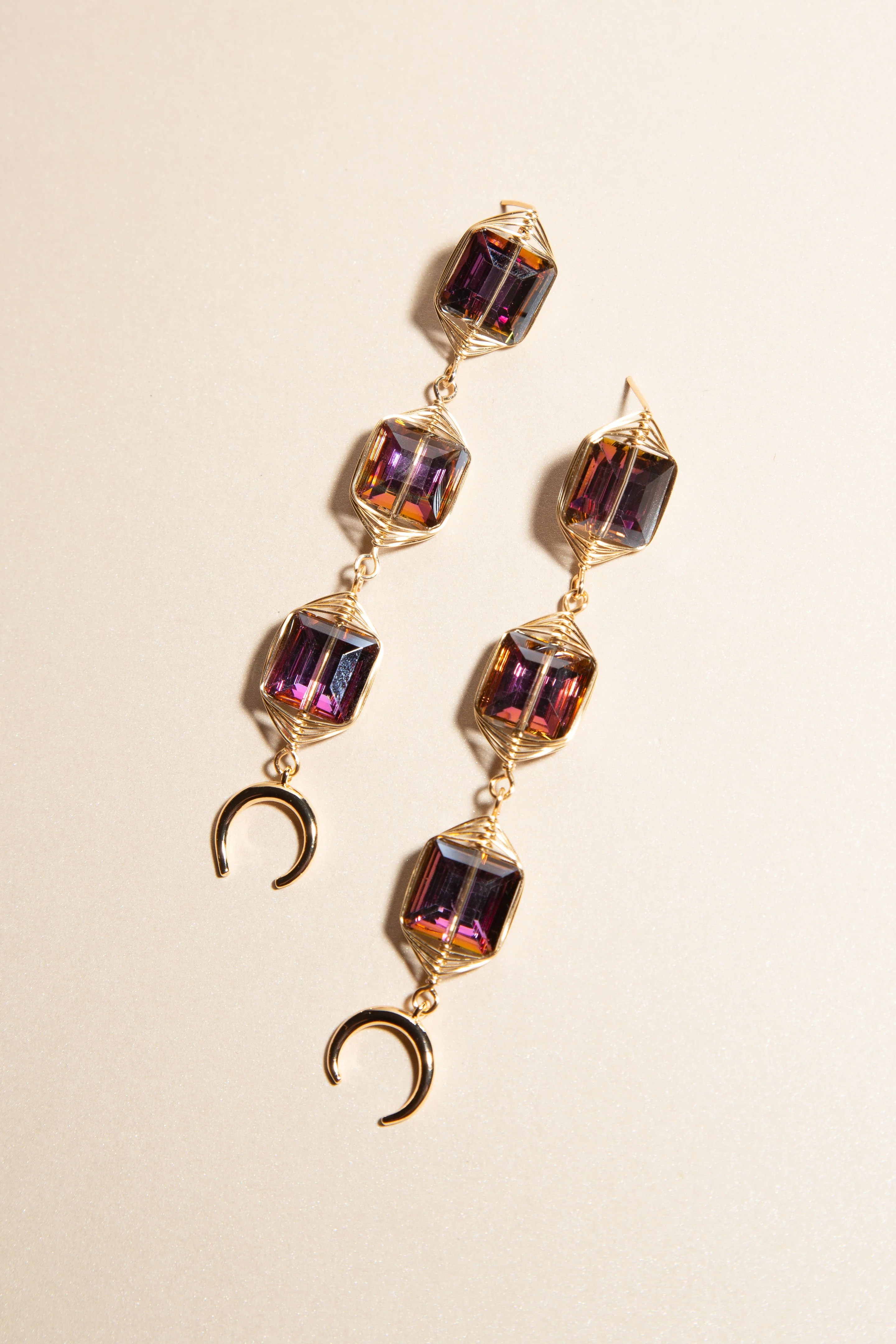 Luna Drop Earrings - Image 3