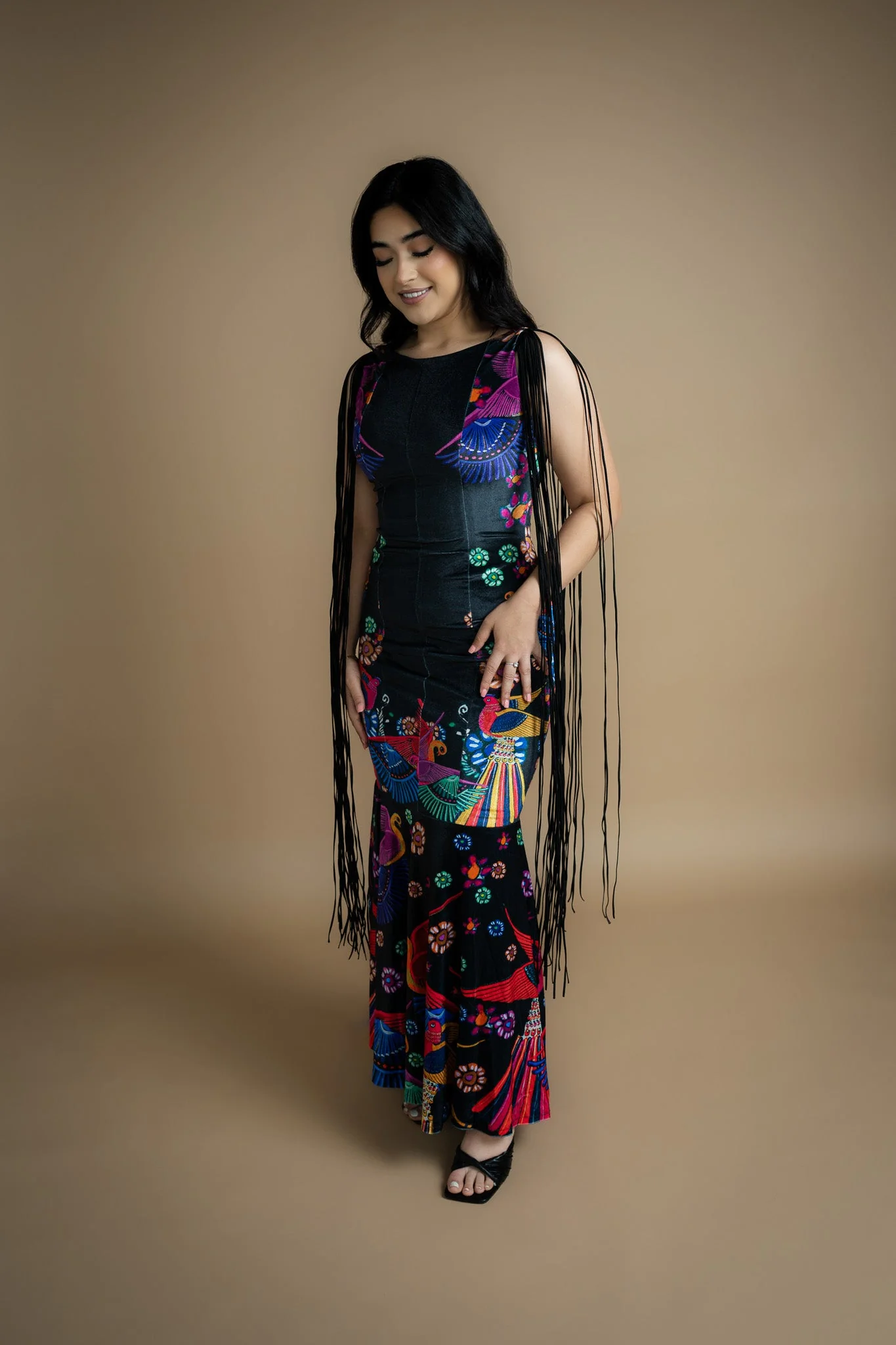 Mermaid Fringe Dress - Image 2