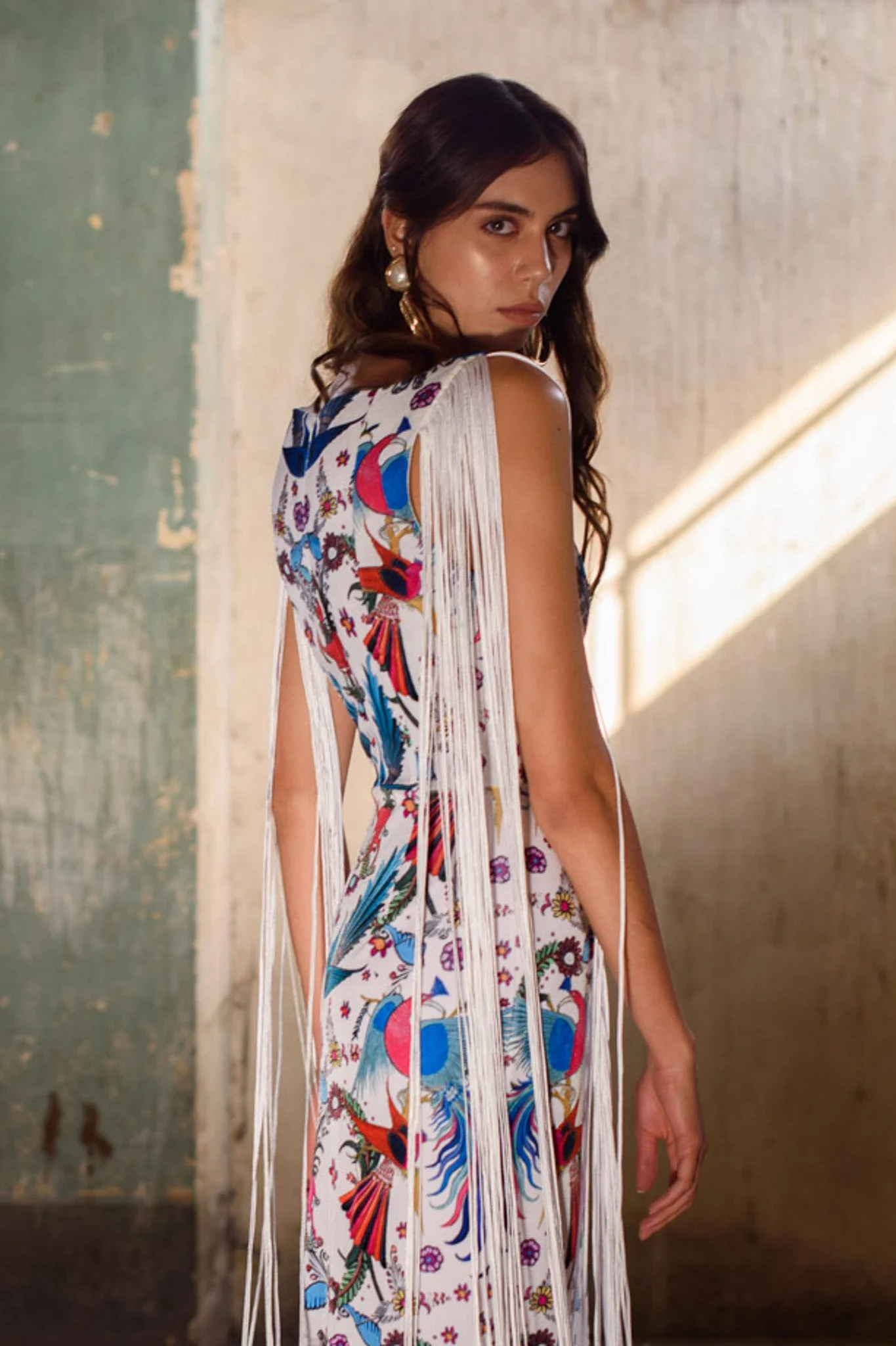 Mexica Bridal Beards Dress - Image 4