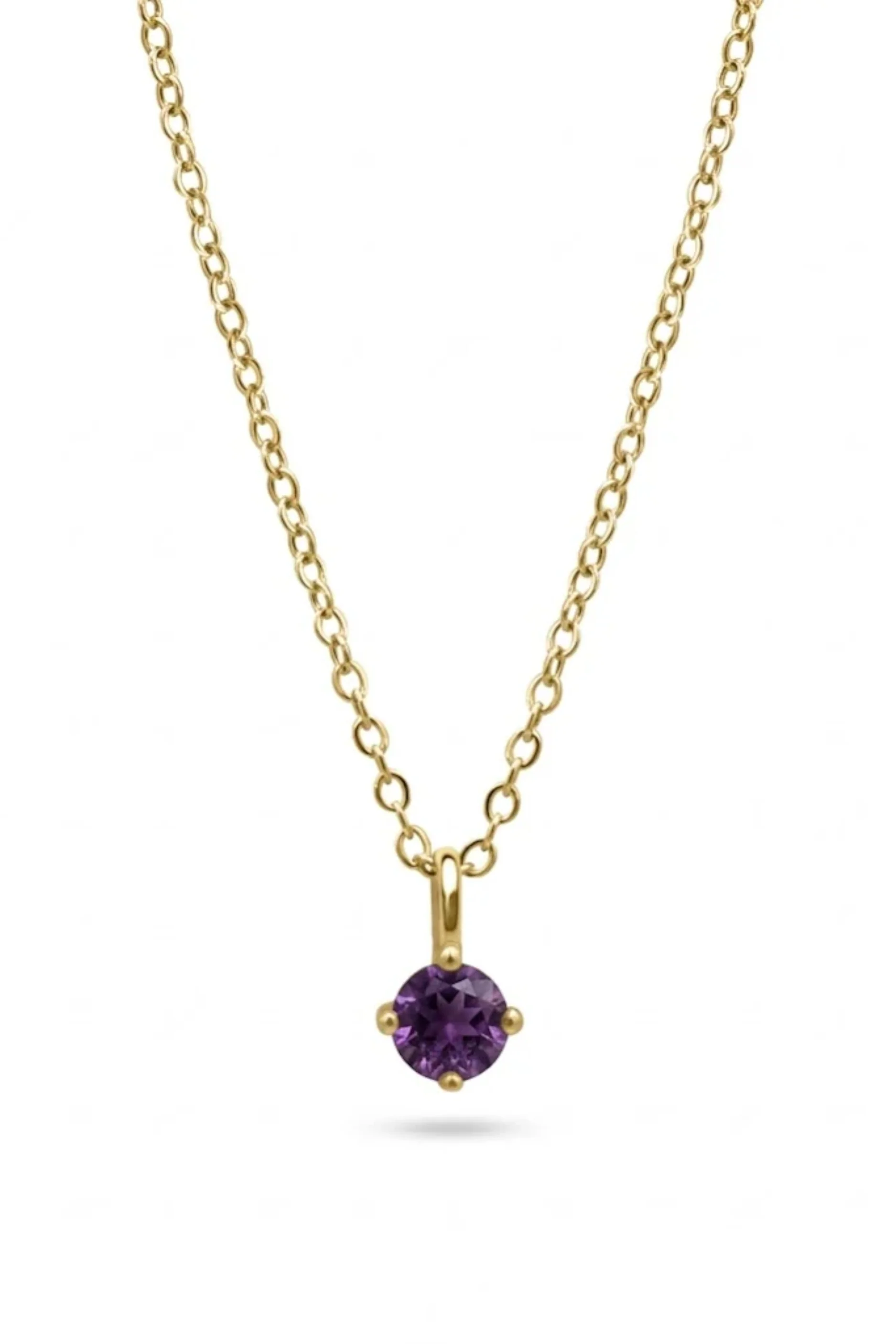 Mini Birthstone Compass Necklace