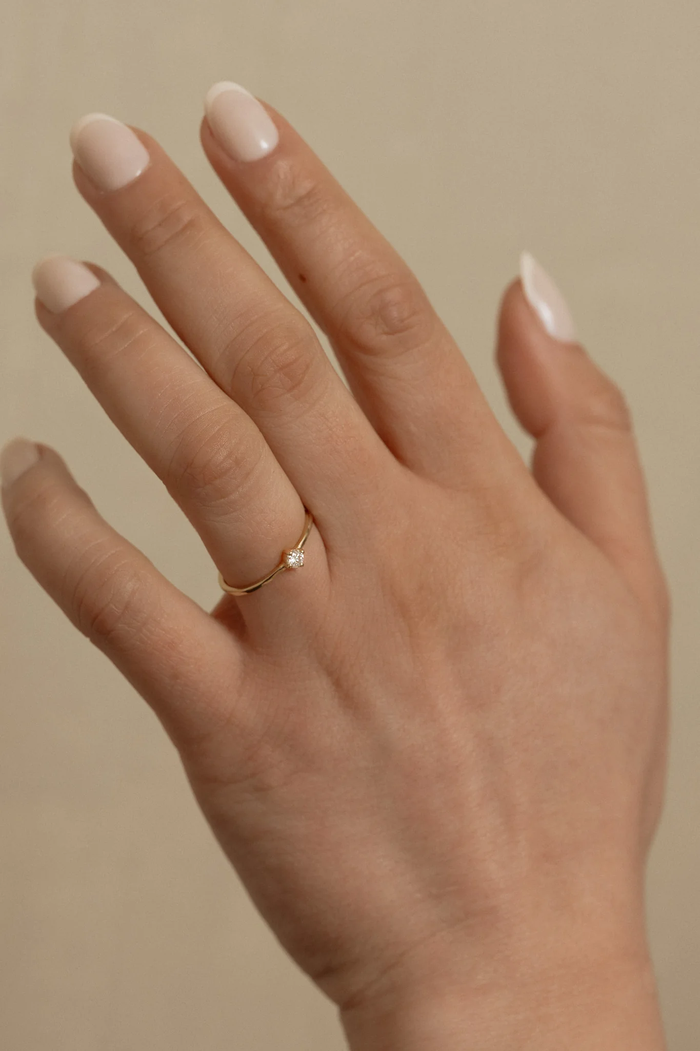 Mini Birthstone Compass Ring - Image 2