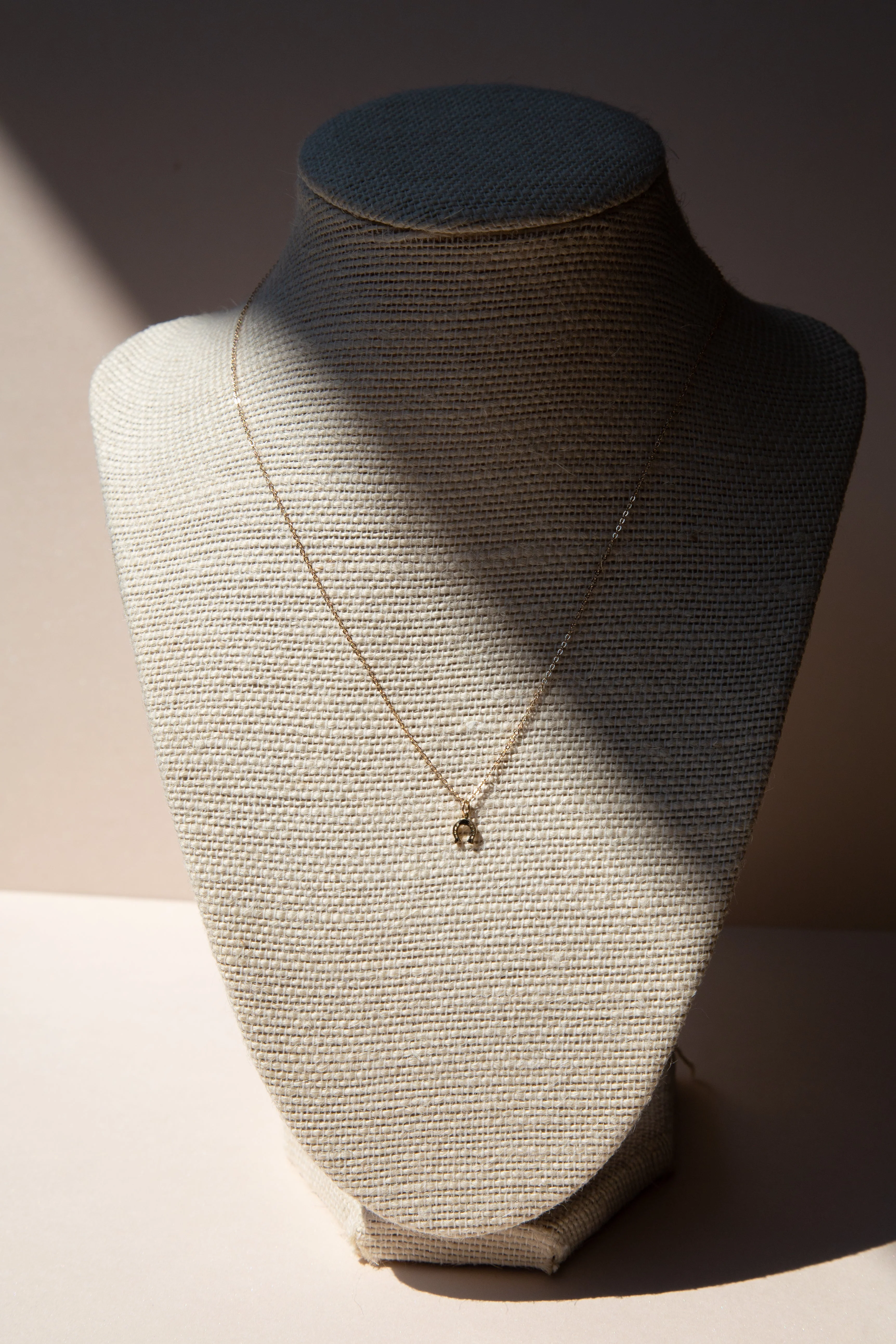 14K Mini Herradura Necklace - Image 6