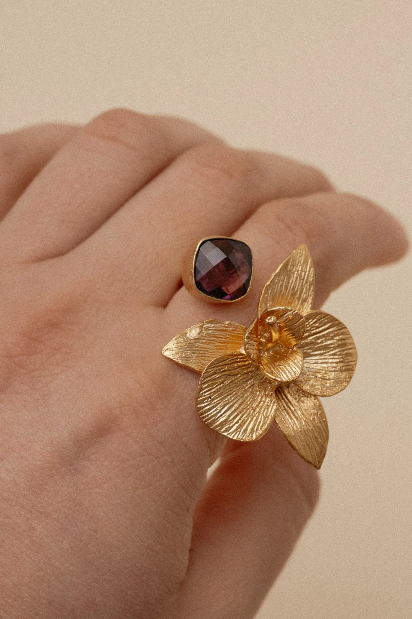 Orchid Crystal Ring - Image 10