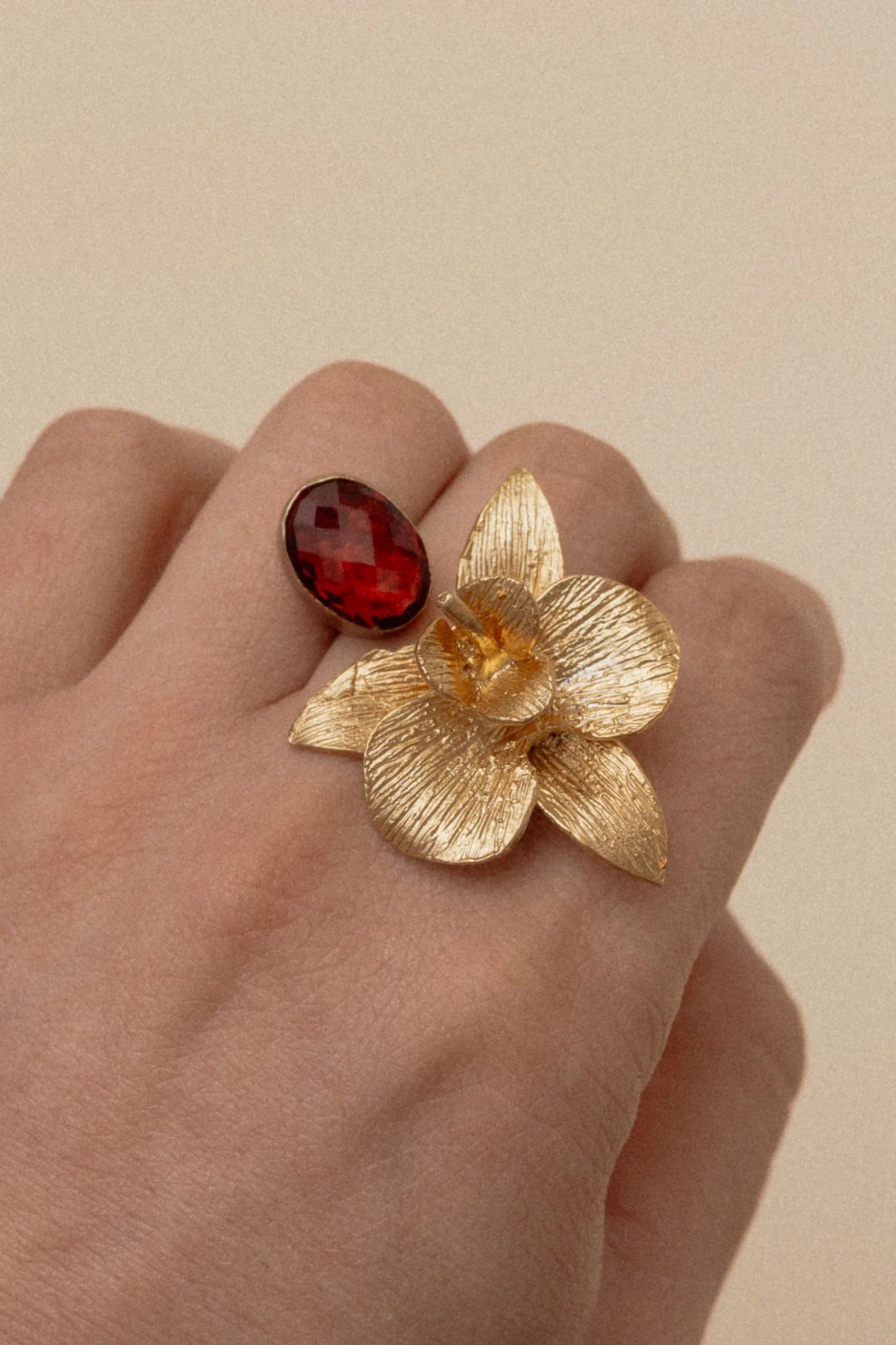 Orchid Crystal Ring - Image 6