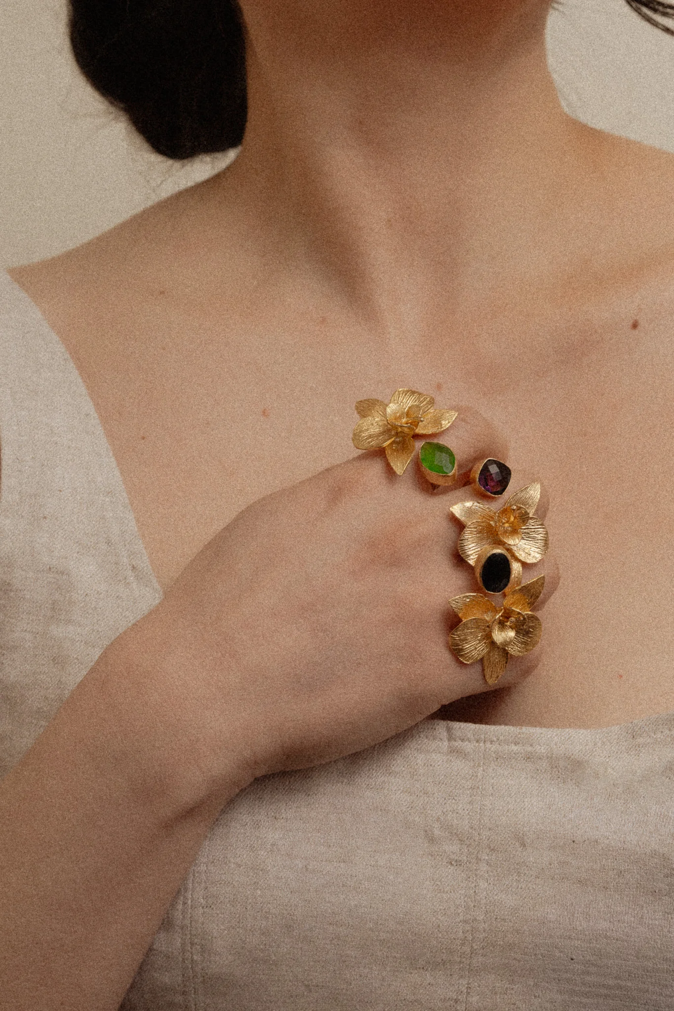 Orchid Crystal Ring - Image 2