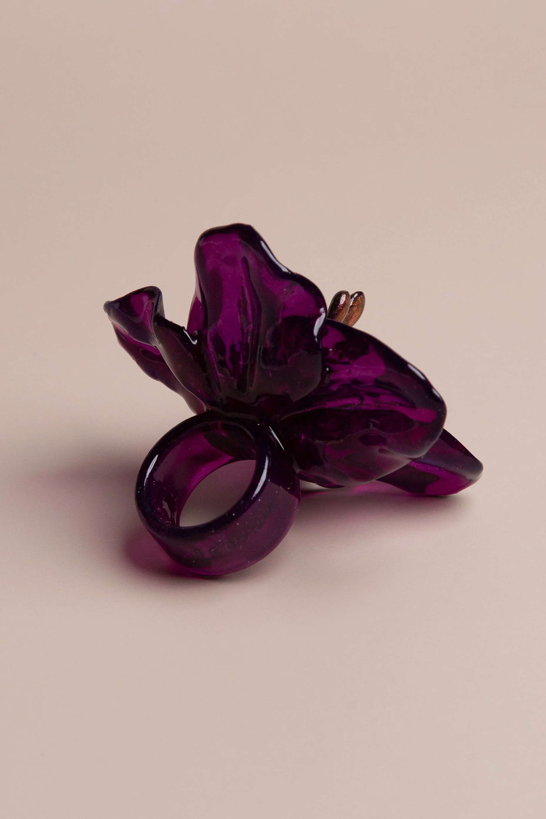 Orchid Oversize Ring - Image 3