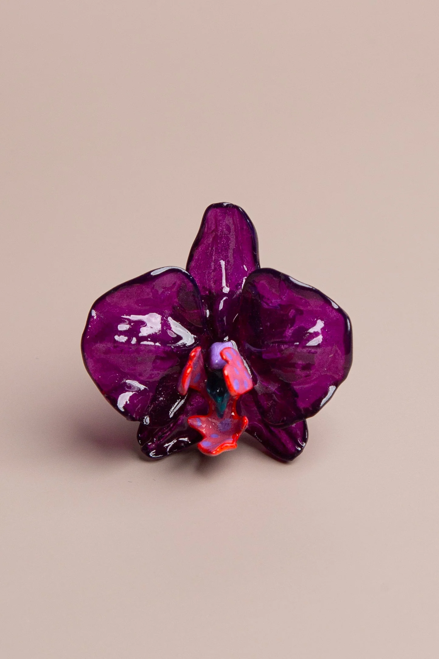 Purple Orchid Medium Ring - Image 3