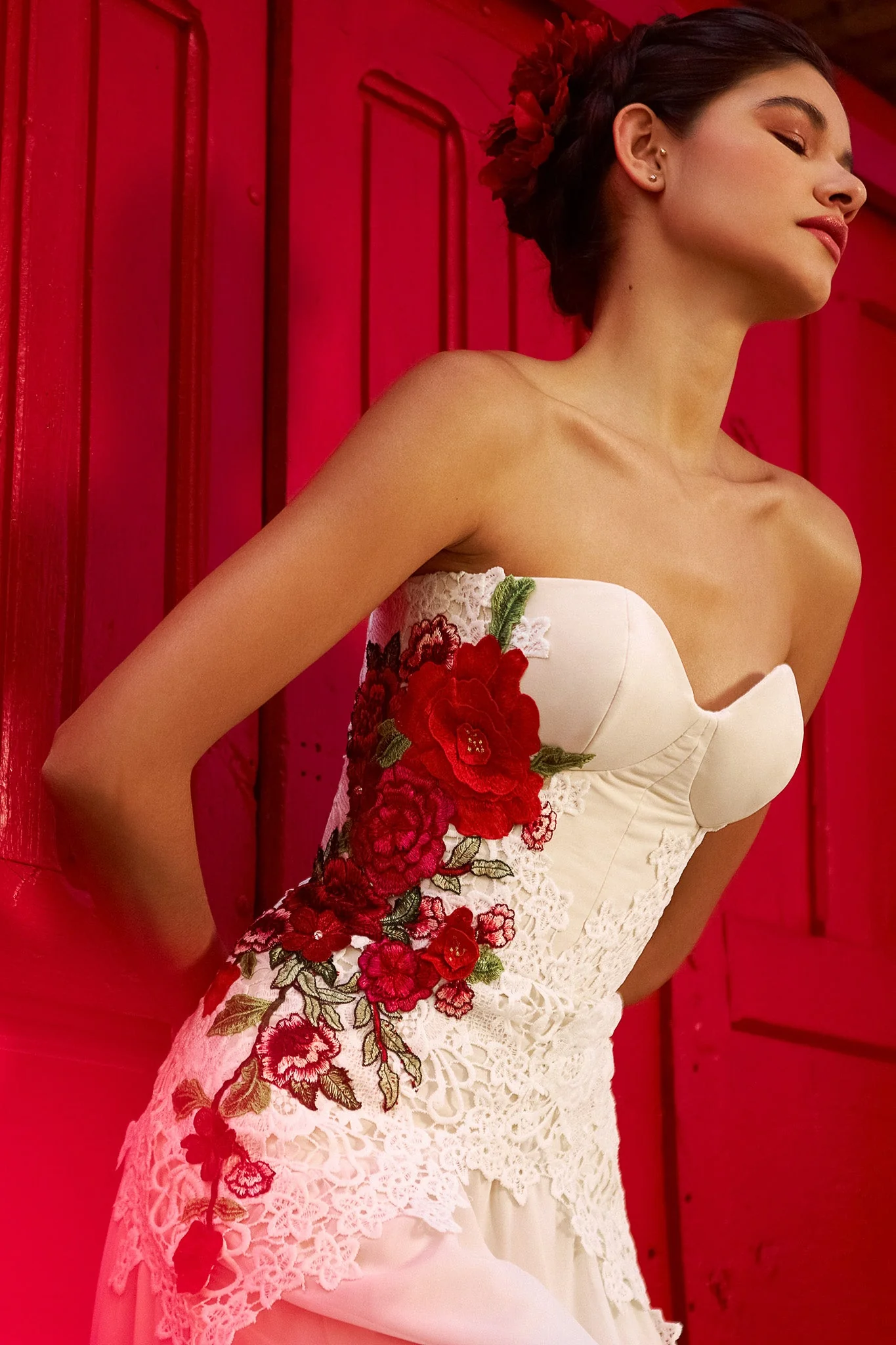 Rosas Rojas Dress - Image 2