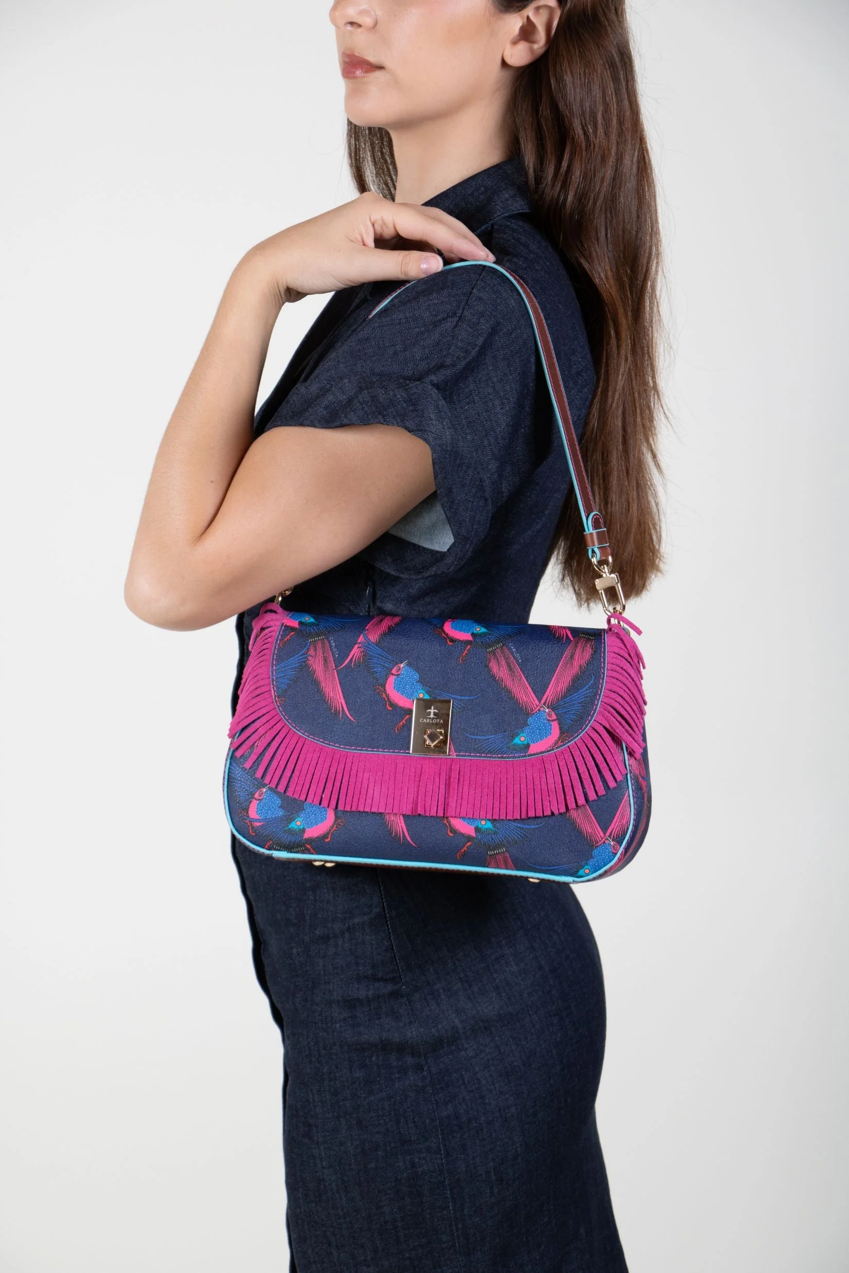Pájaro Baguette Shoulder Bag - Image 6