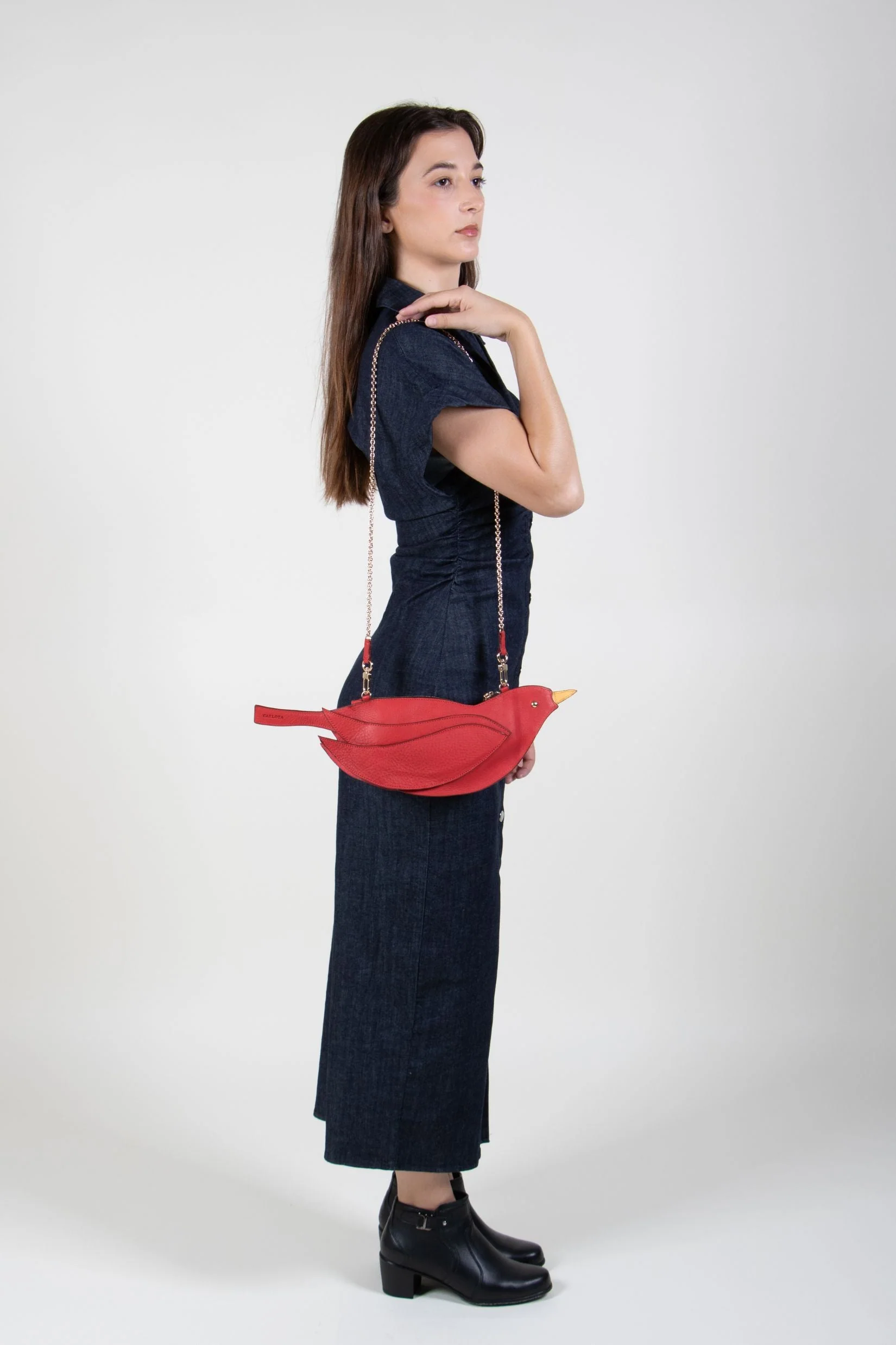 Pájaro Crossbody - Red - Image 5