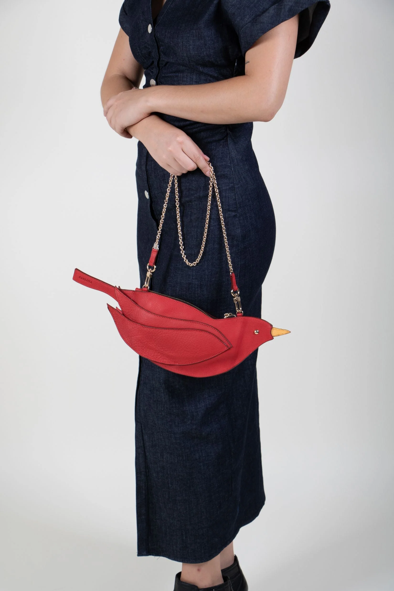 Pájaro Crossbody - Red - Image 7