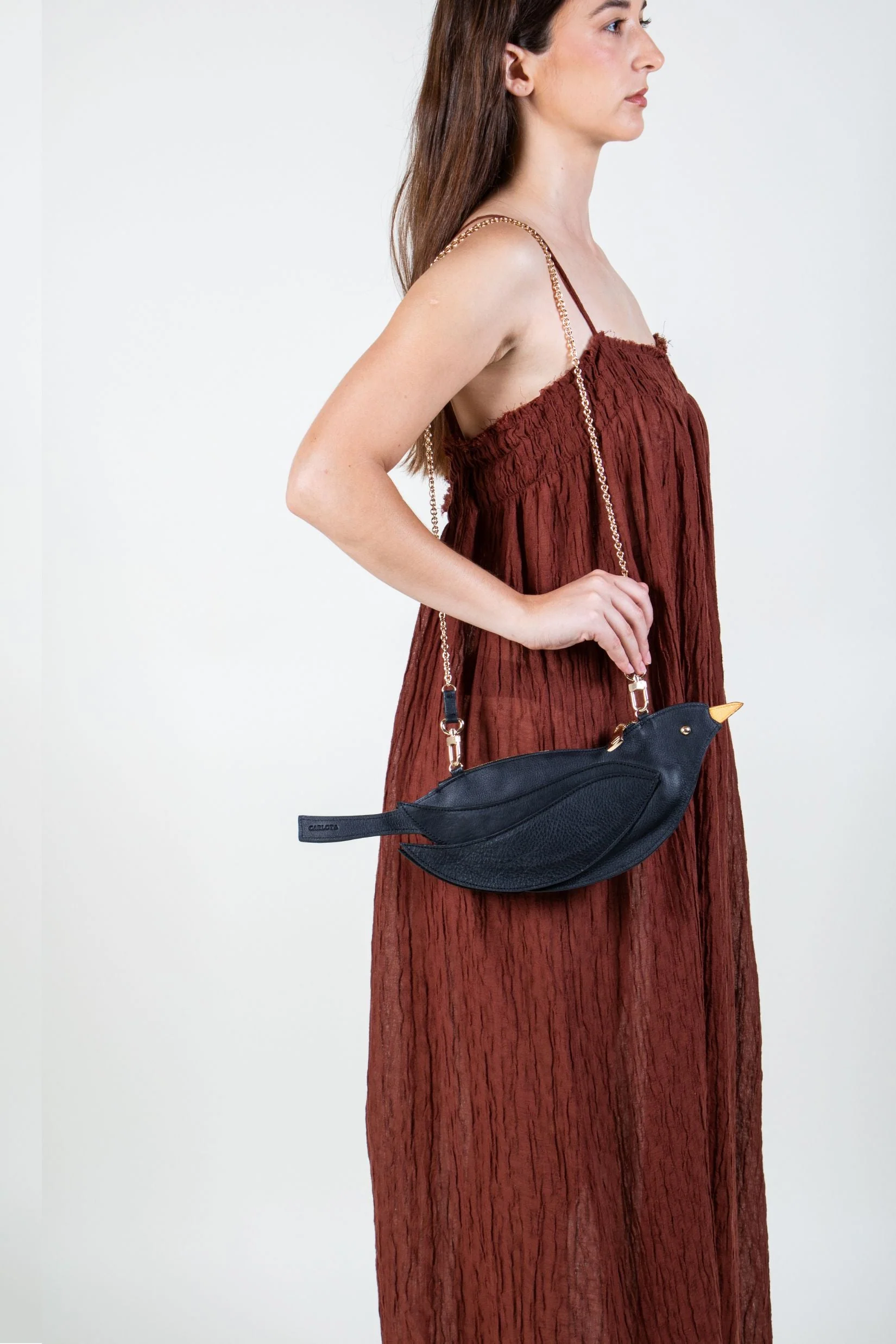 Pájaro Crossbody - Black - Image 5