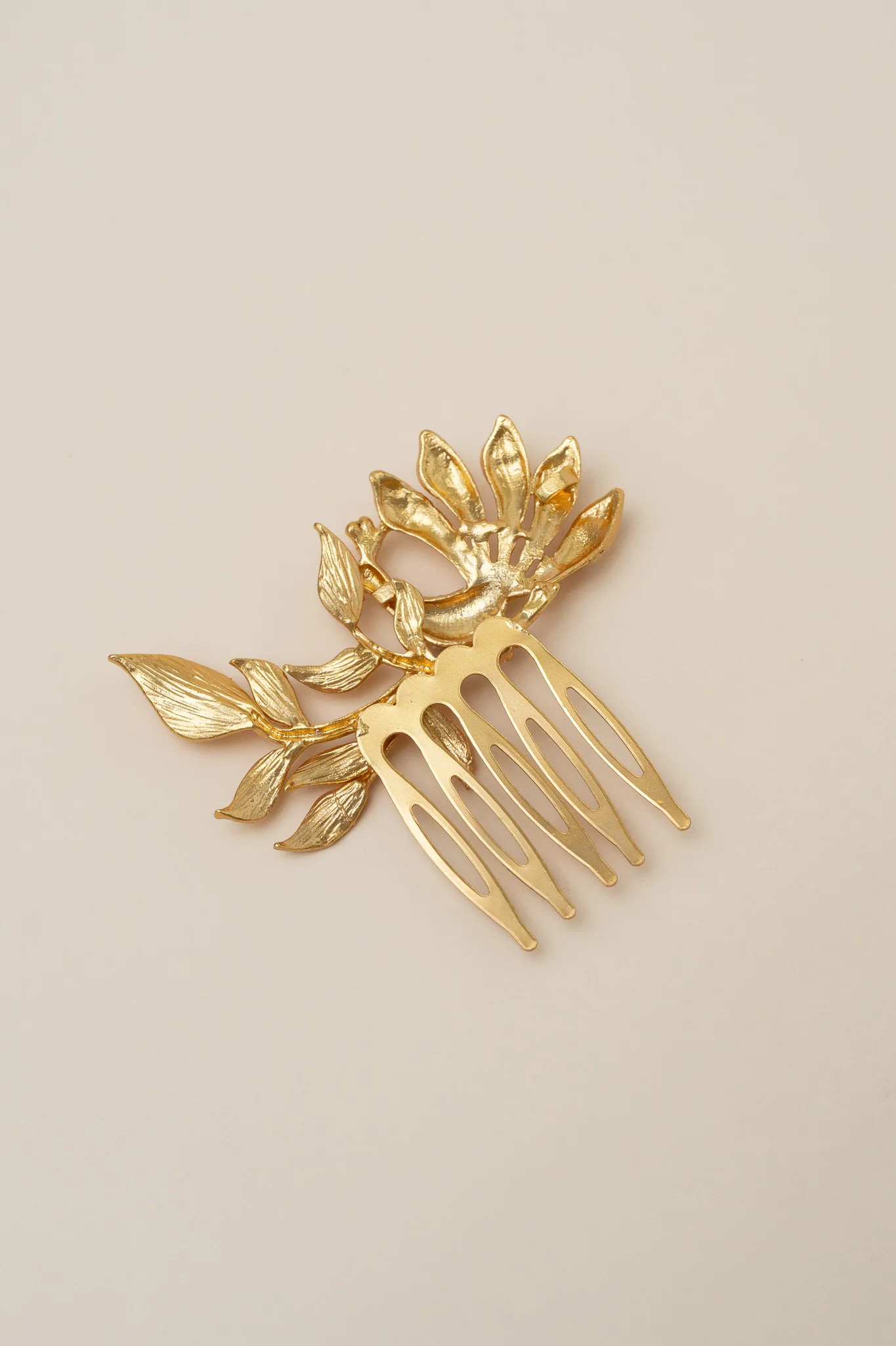 Secret Garden Peacock Hair Comb - Image 4