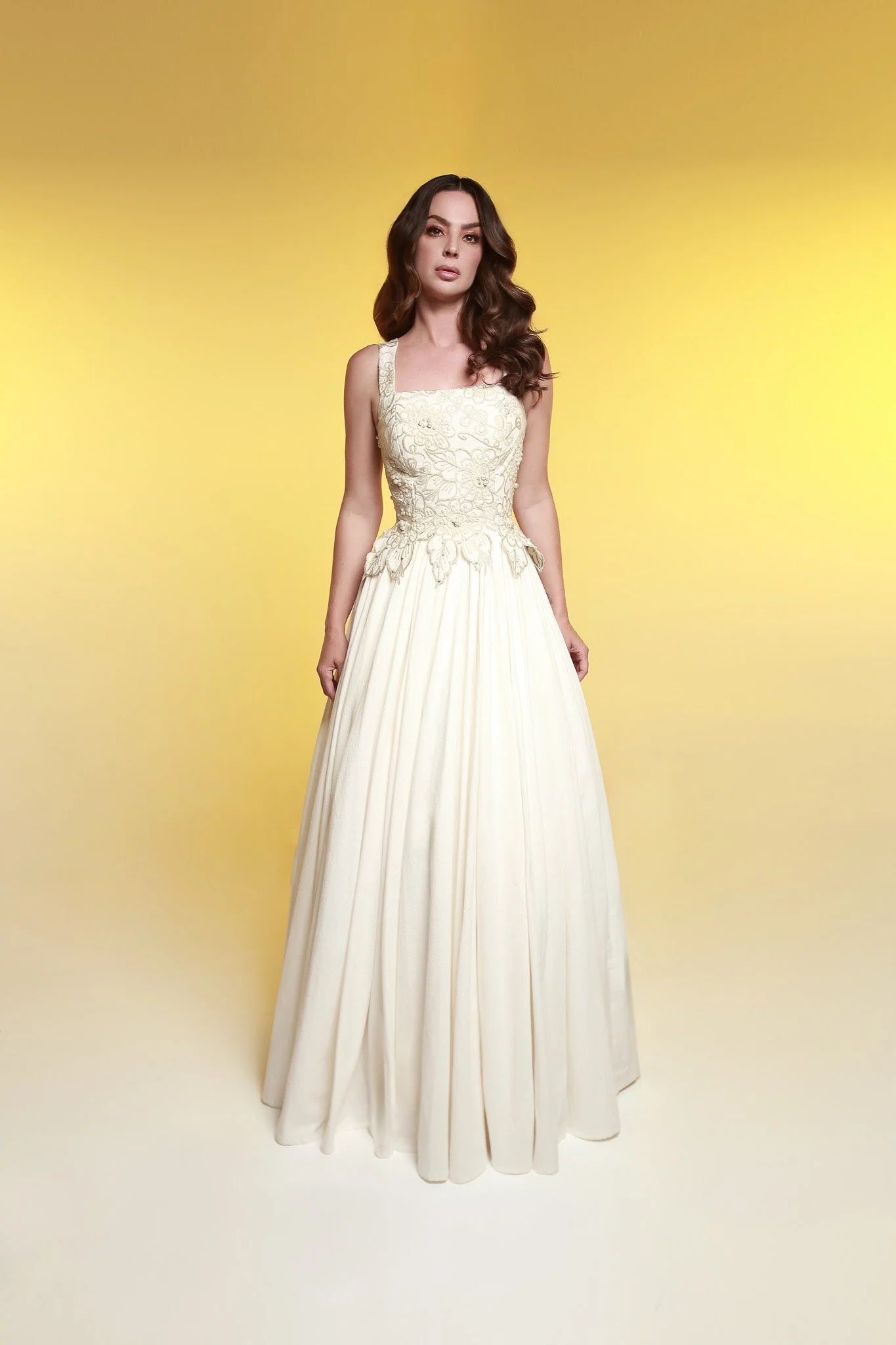 Pearl Floral Dress - Image 4