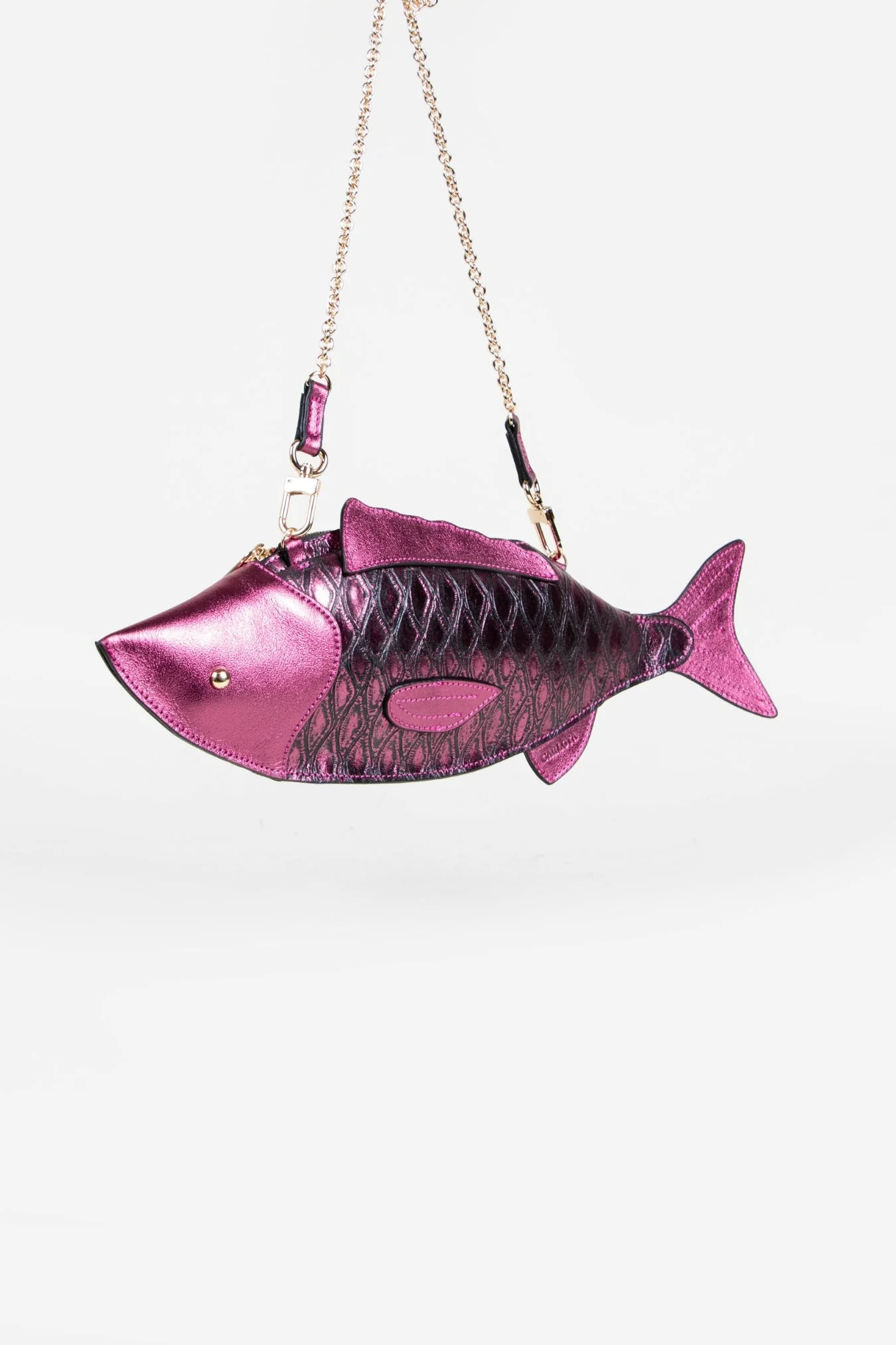 Pescado Crossbody - Fuchsia - Image 2