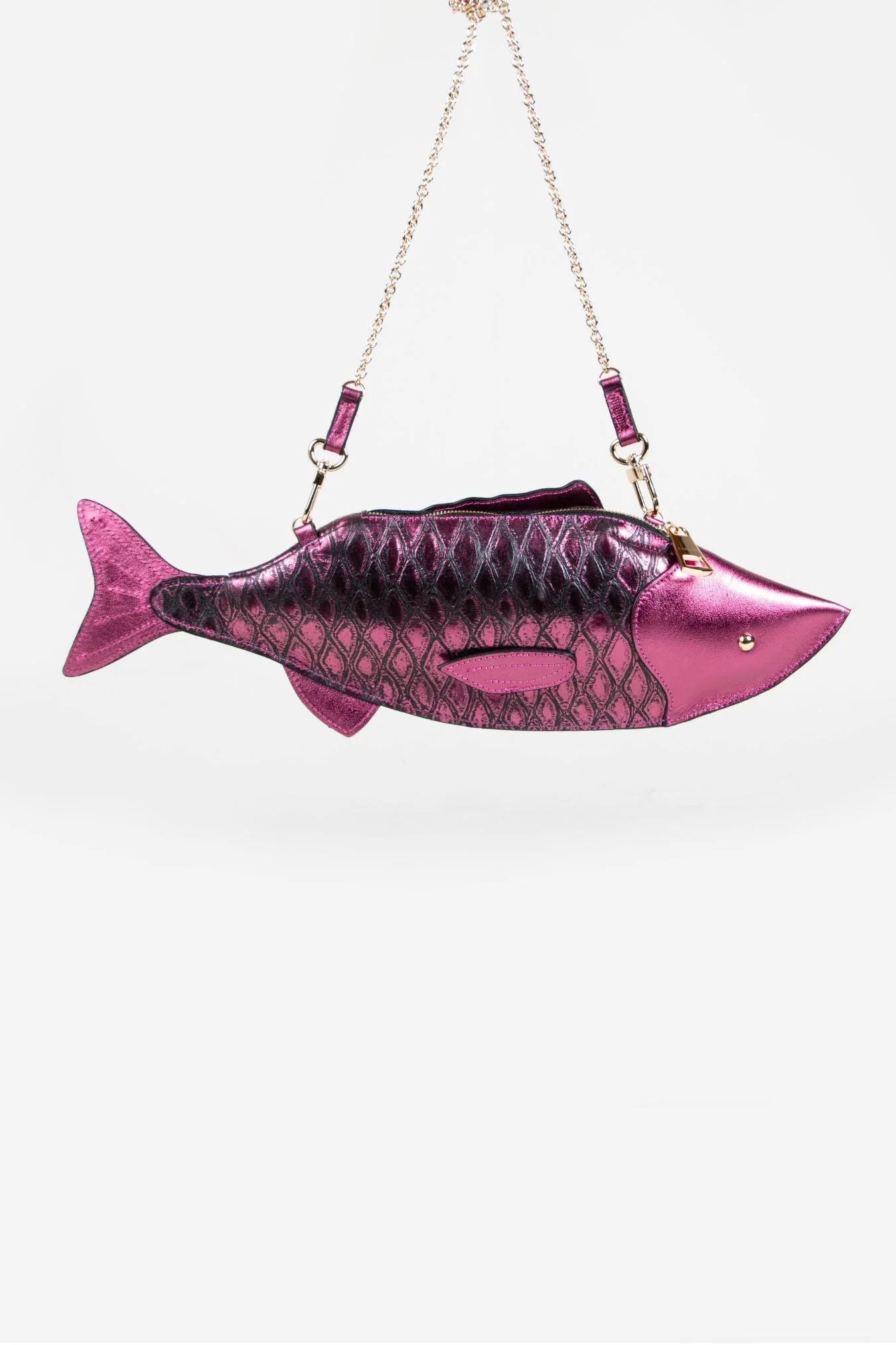 Pescado Crossbody - Fuchsia - Image 3