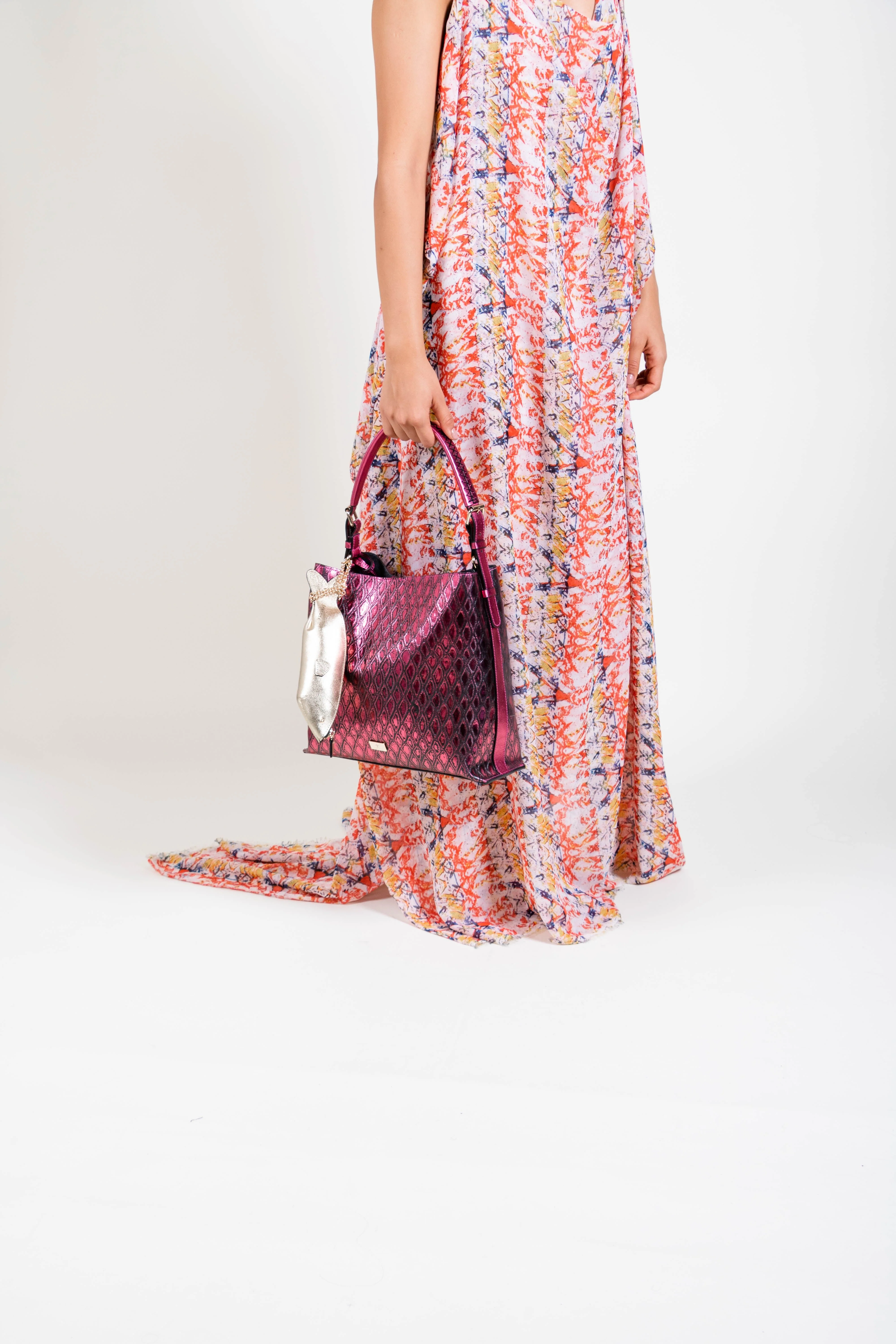 Pescado Handbag - Fuchsia - Image 8