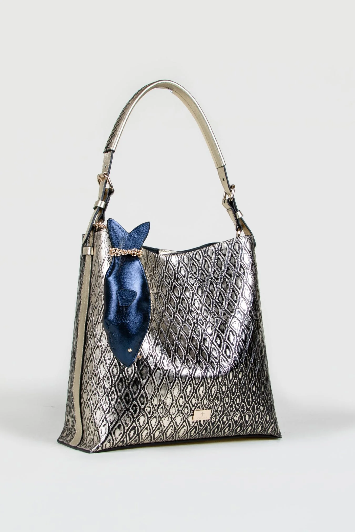 Pescado Handbag - Gold - Image 2