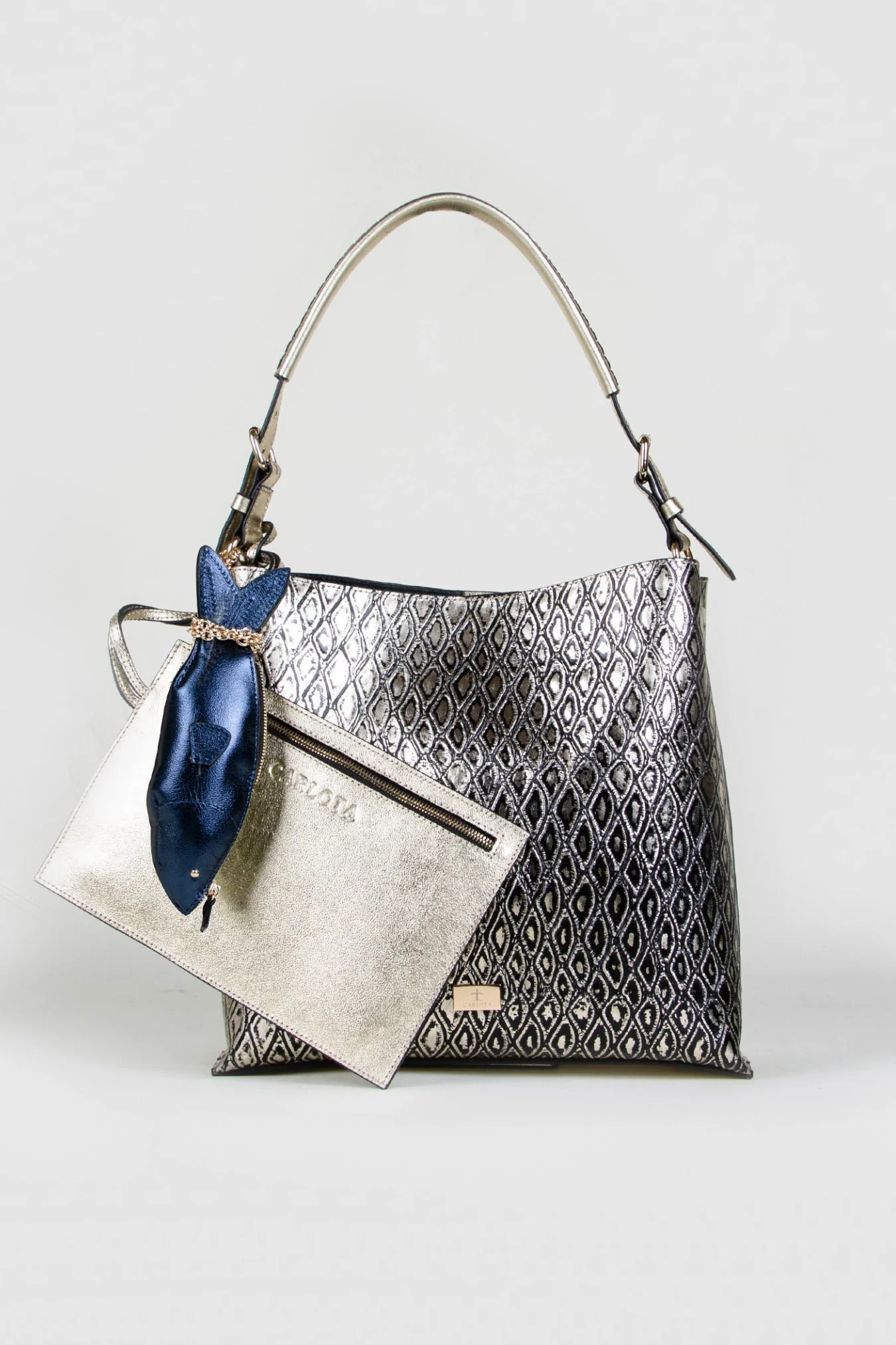 Pescado Handbag - Gold - Image 3