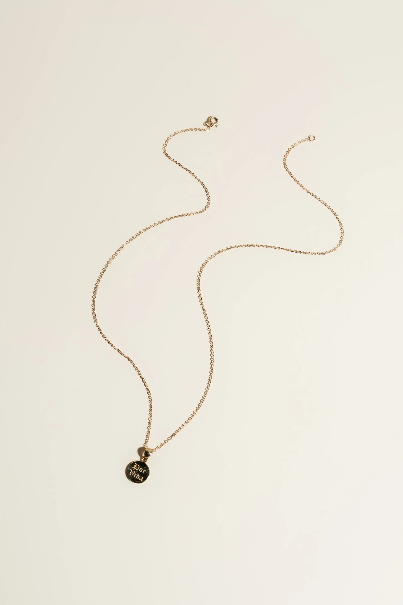14K Por Vida Necklace - Image 3