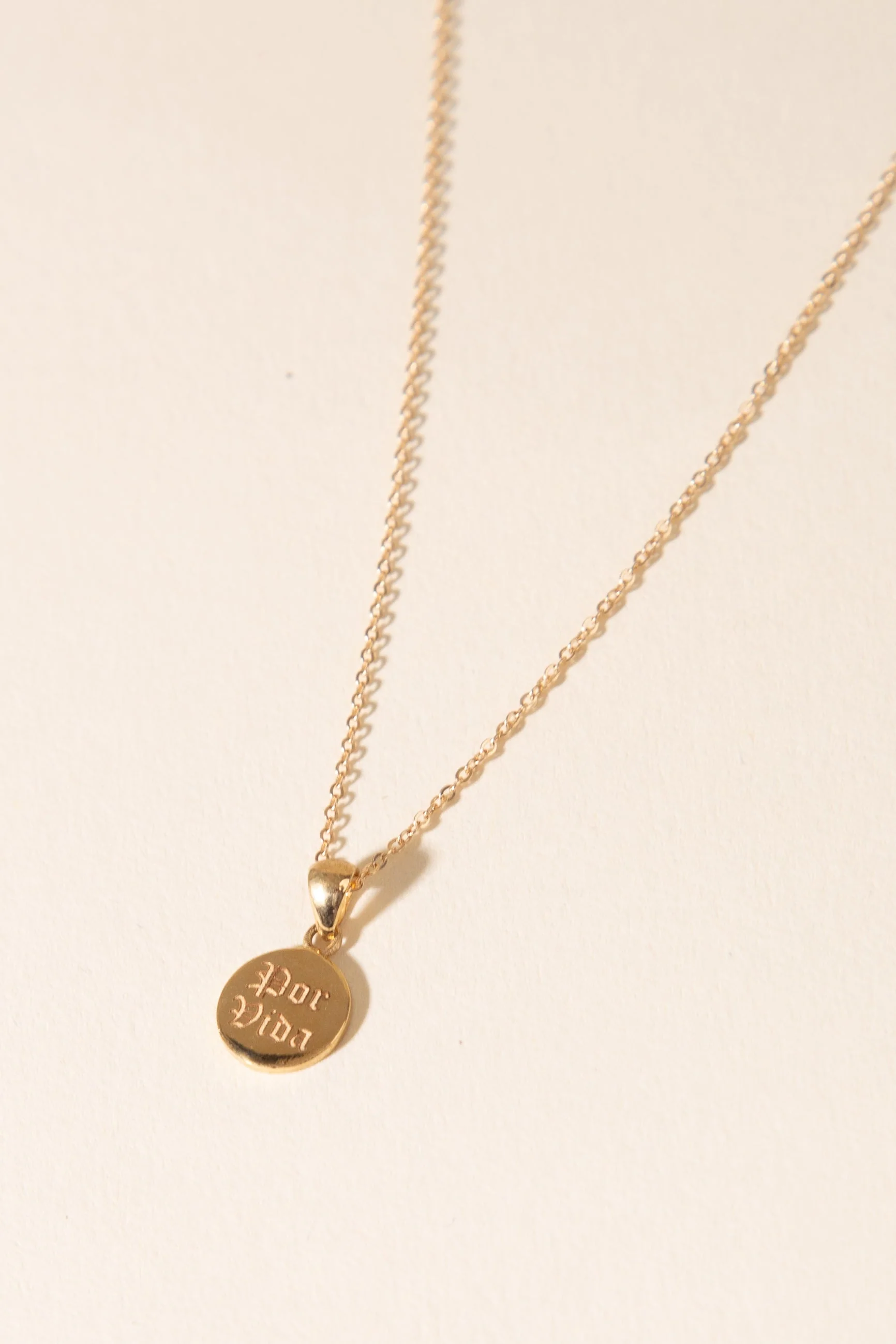 14K Por Vida Necklace - Image 4