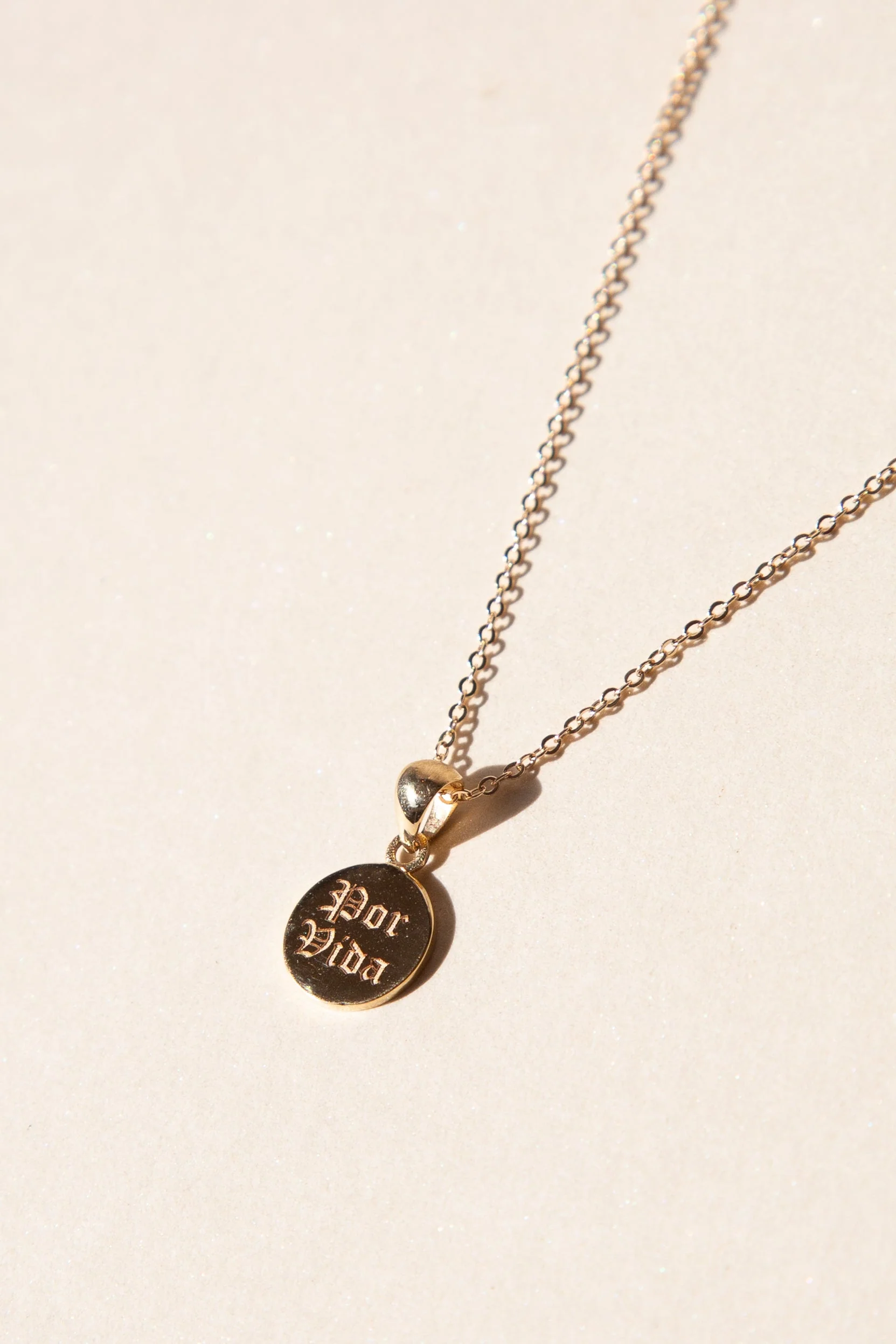 14K Por Vida Necklace - Image 5