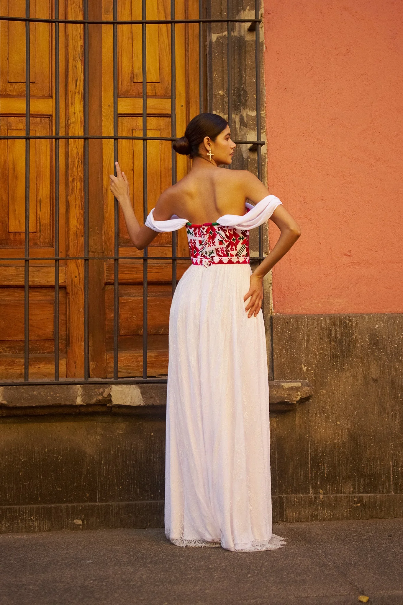 Potosi Embroidered Dress - Image 3