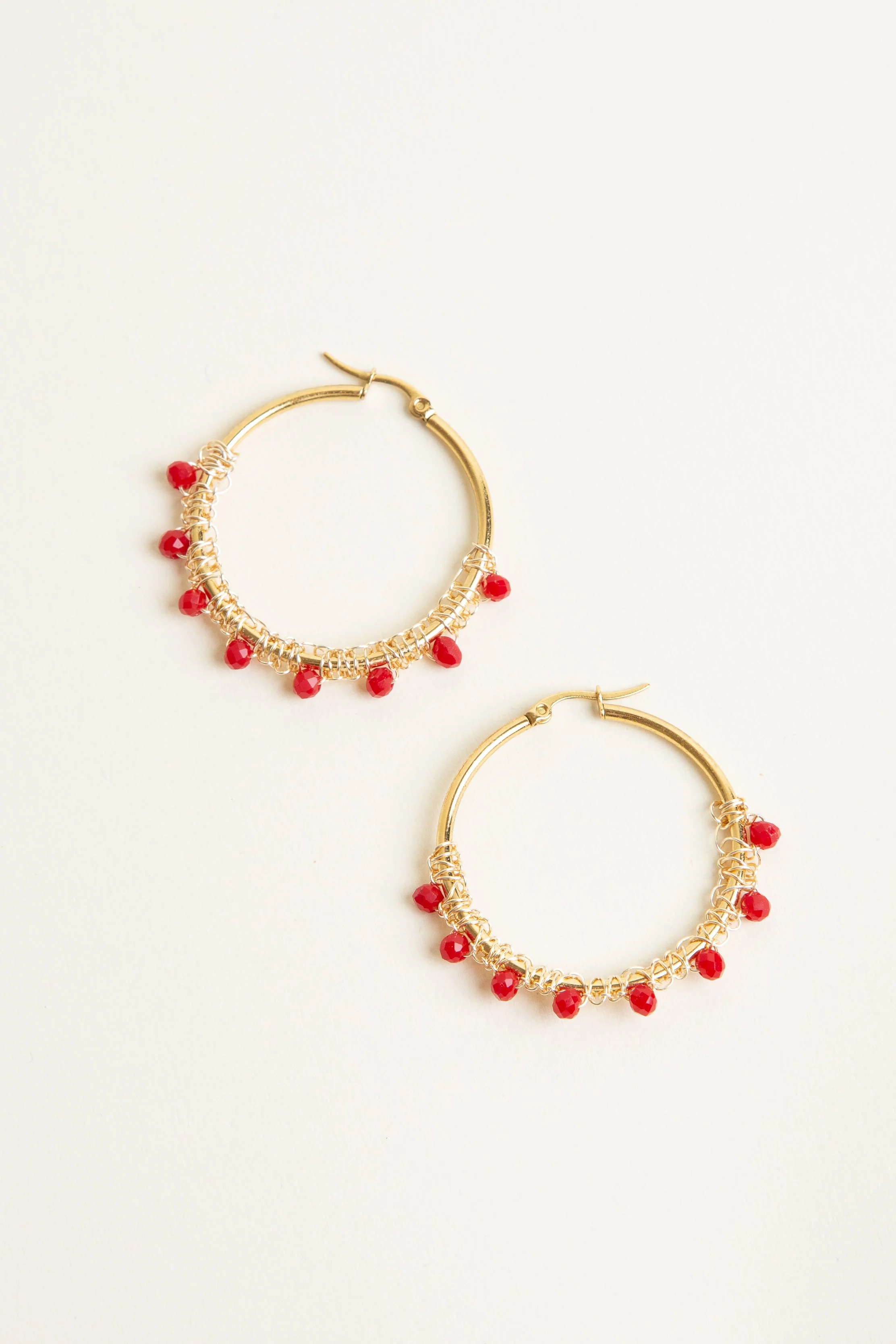 Rubí Hoop Earrings
