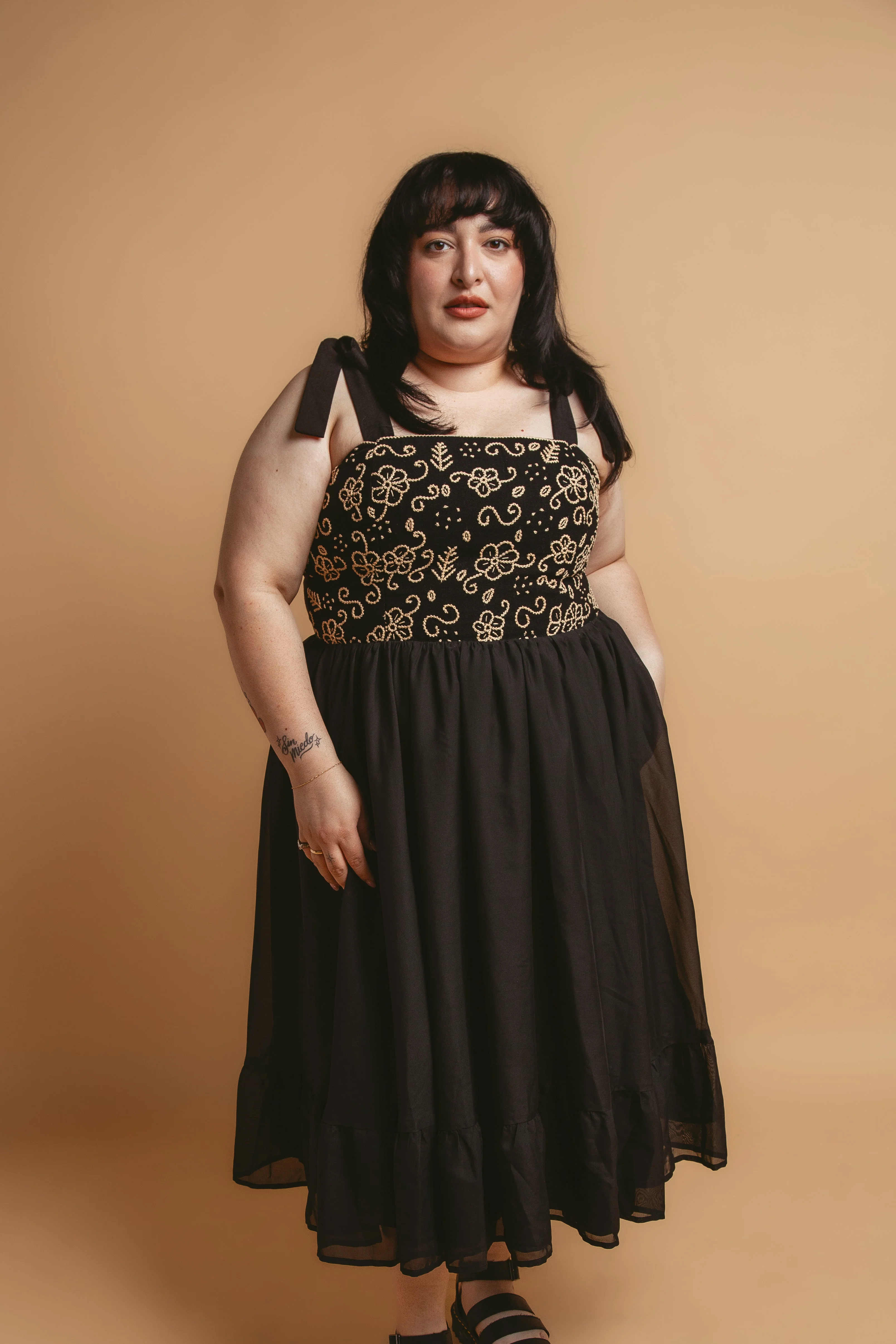 Santa Cruz Embroidered Dress - Image 2