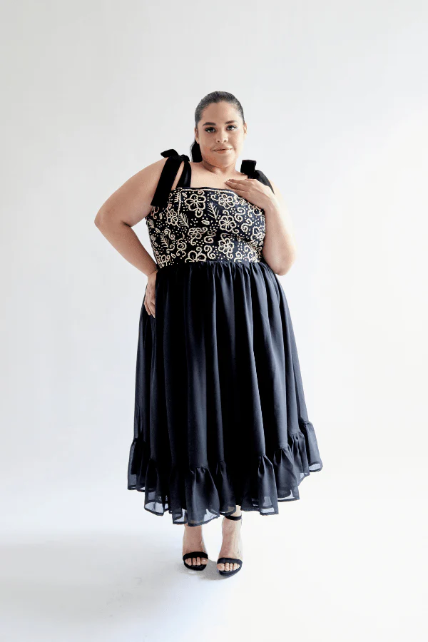 Santa Cruz Embroidered Dress - Image 6