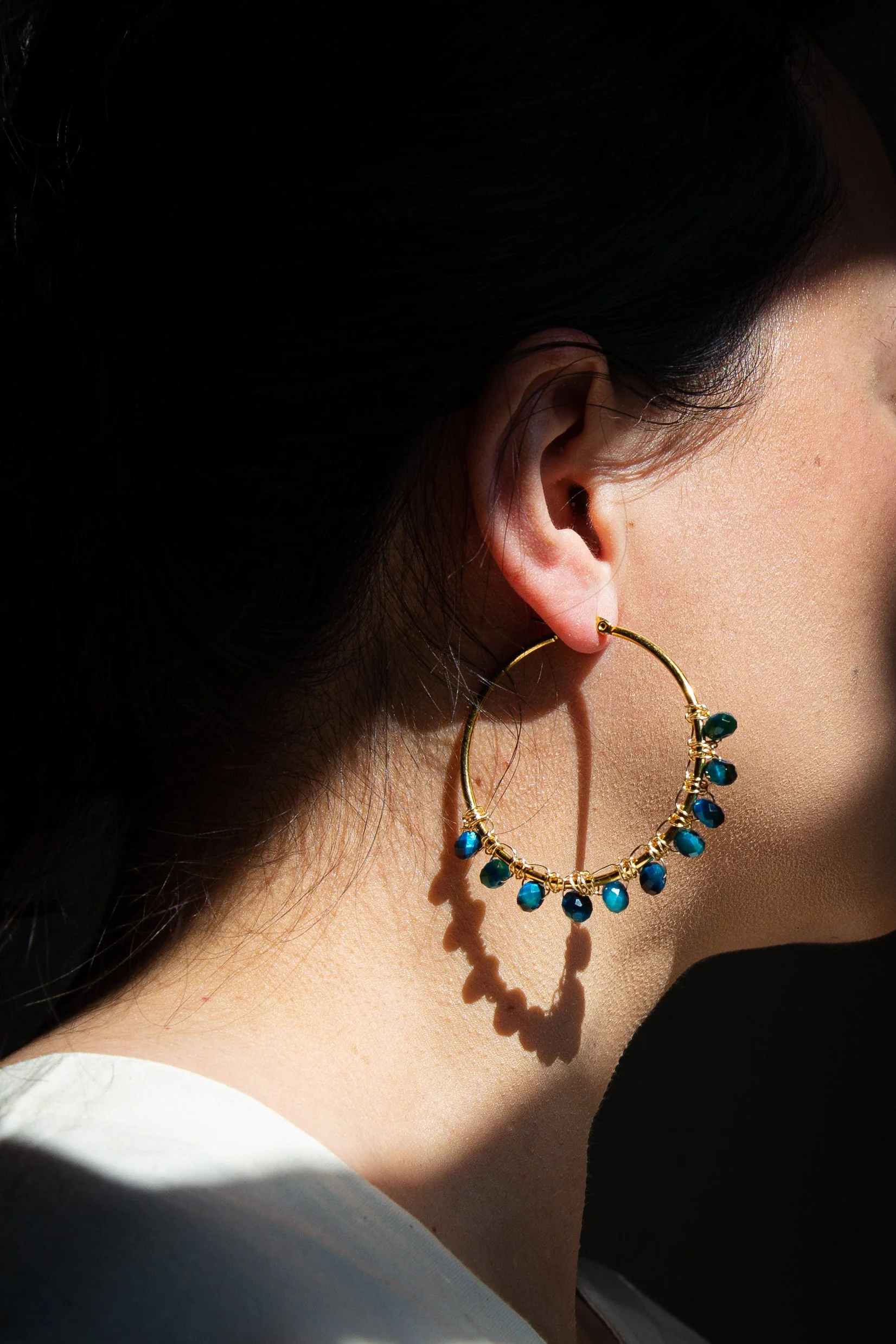 Sirena Hoop Earrings - Image 3
