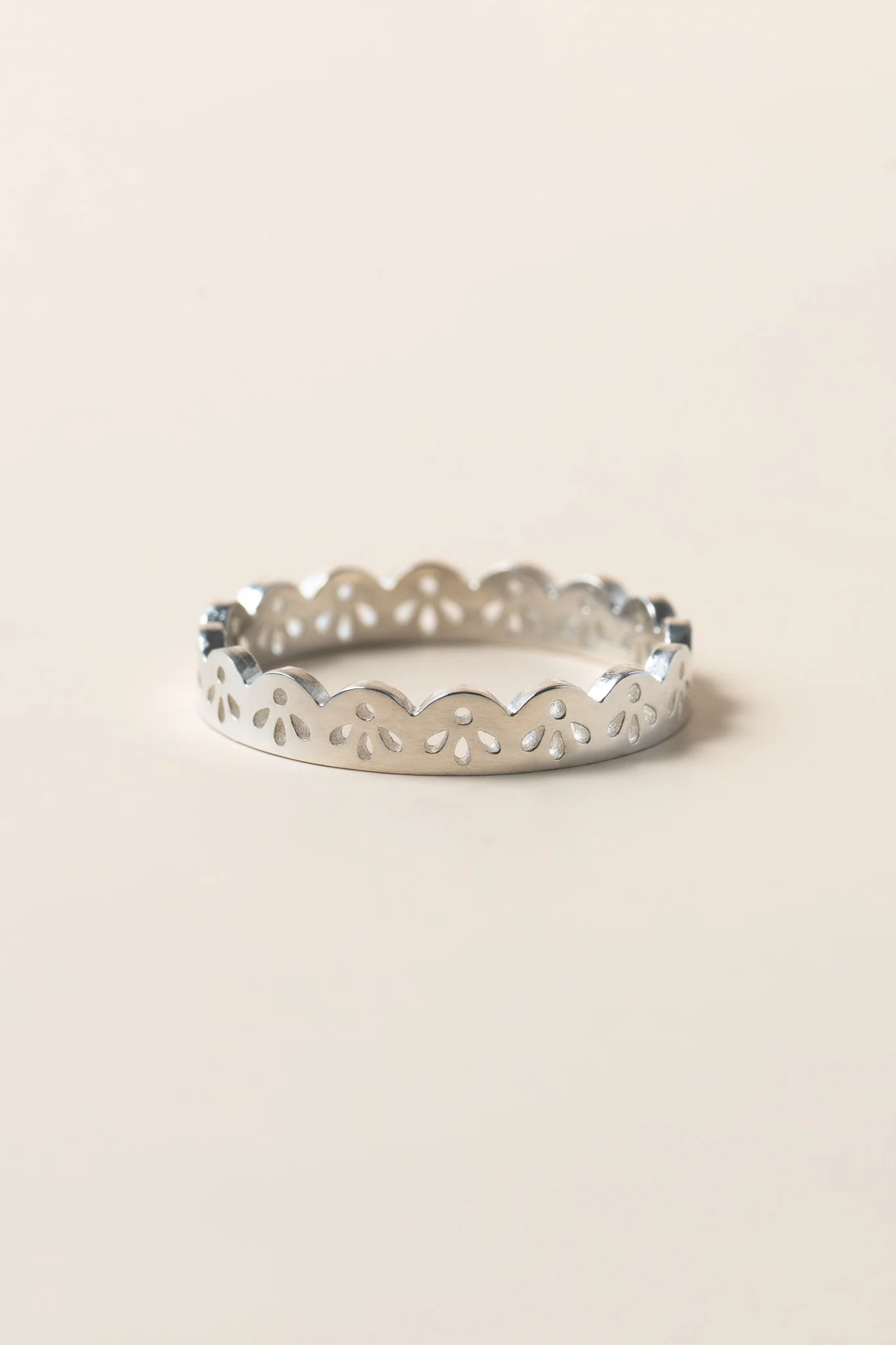 Sterling Silver Isabella Papel Picado Band - Image 4