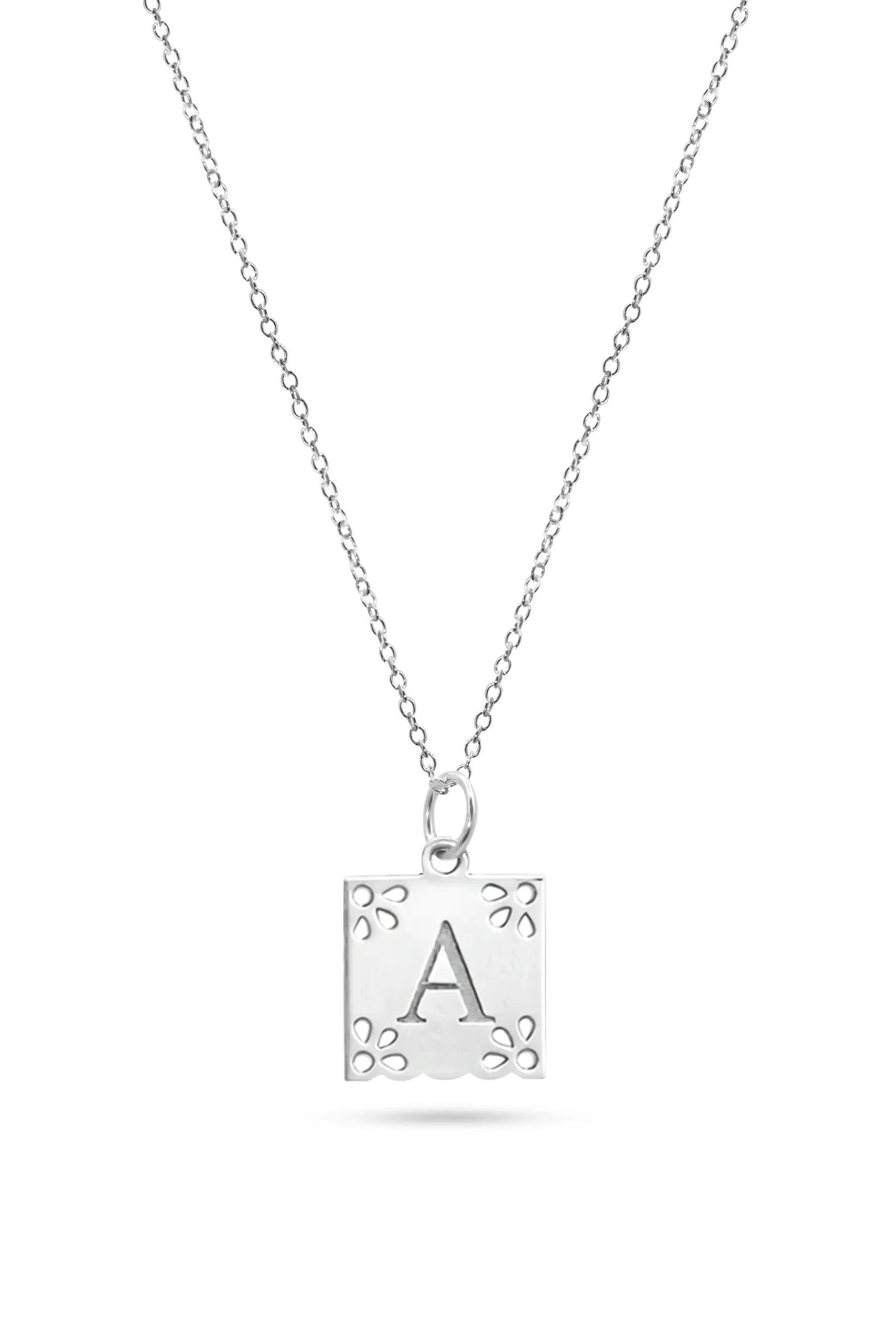 Papel Picado Initial Necklace - Image 3
