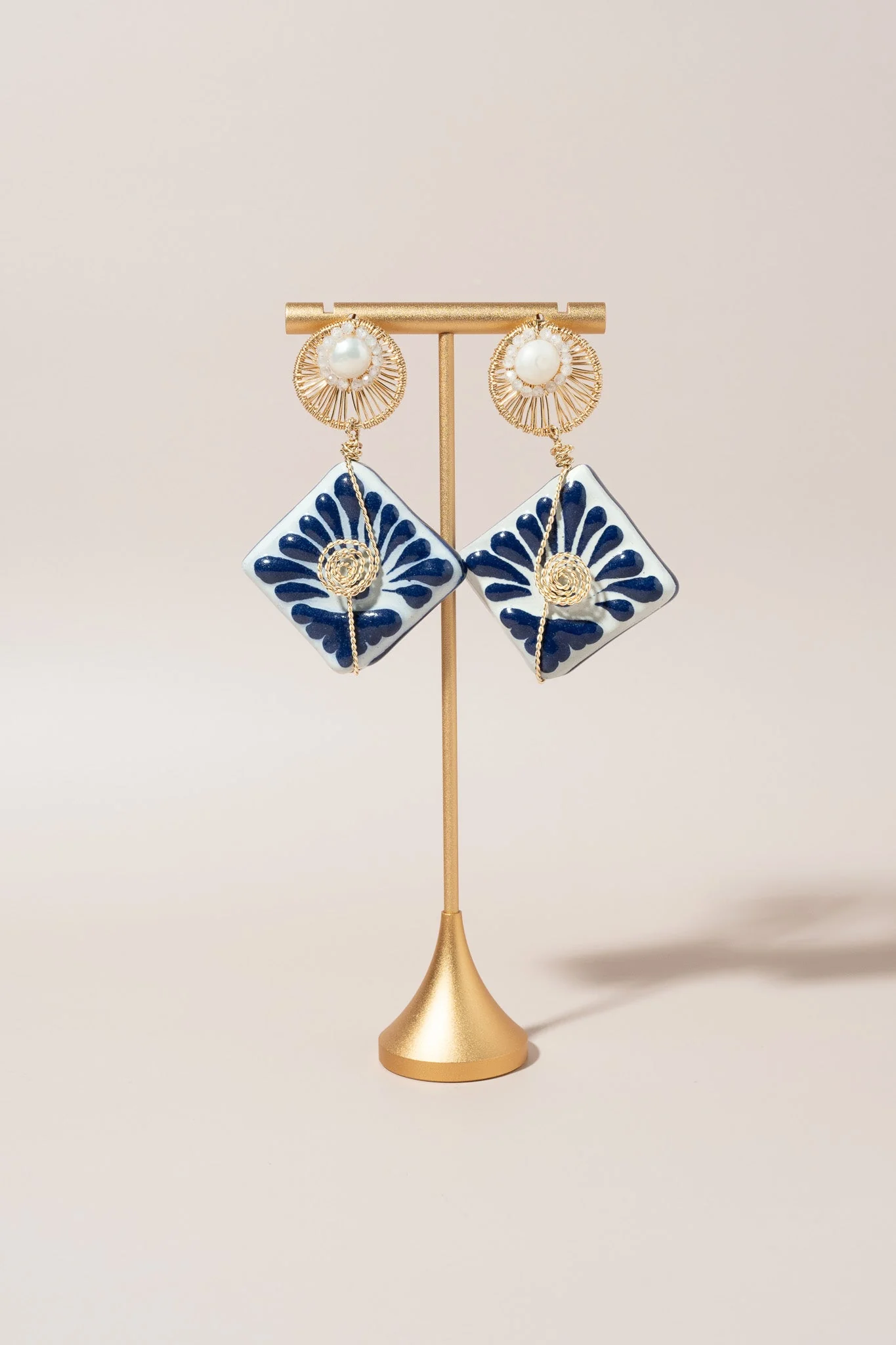 Talavera Drop Earrings - Image 3